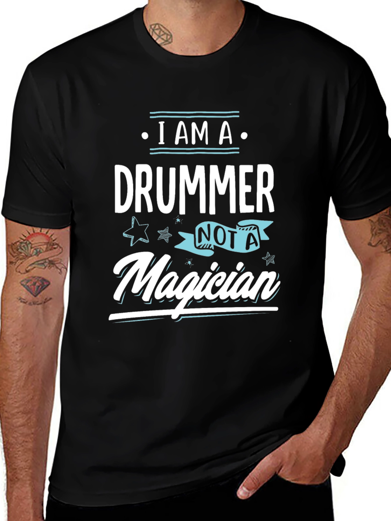 I am a Drummer Not A Magician T-Shirt