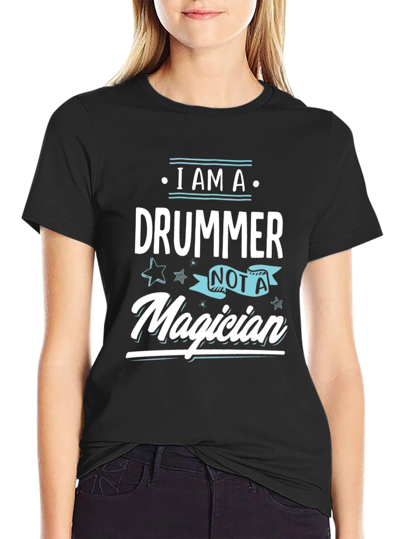 I am a Drummer Not A Magician T-Shirt