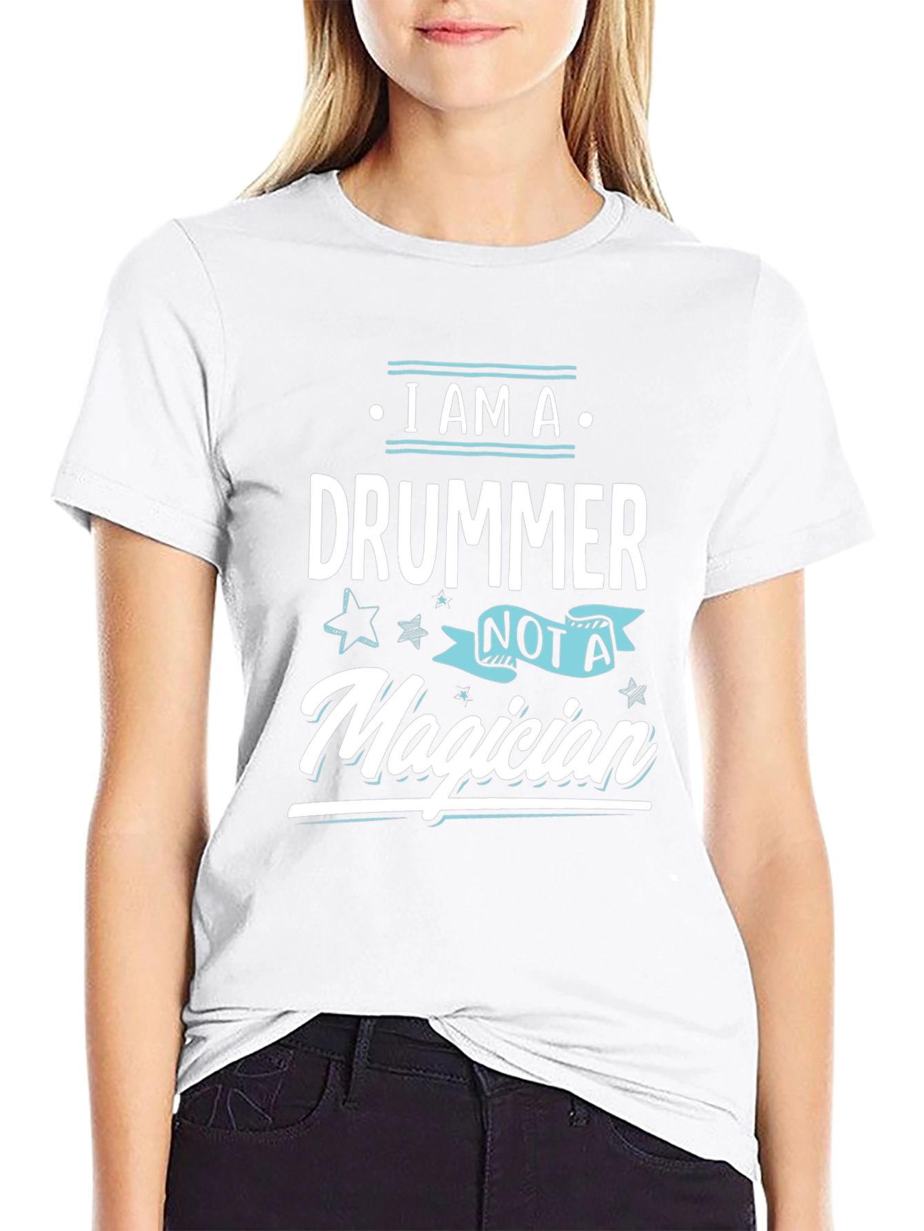 I am a Drummer Not A Magician T-Shirt
