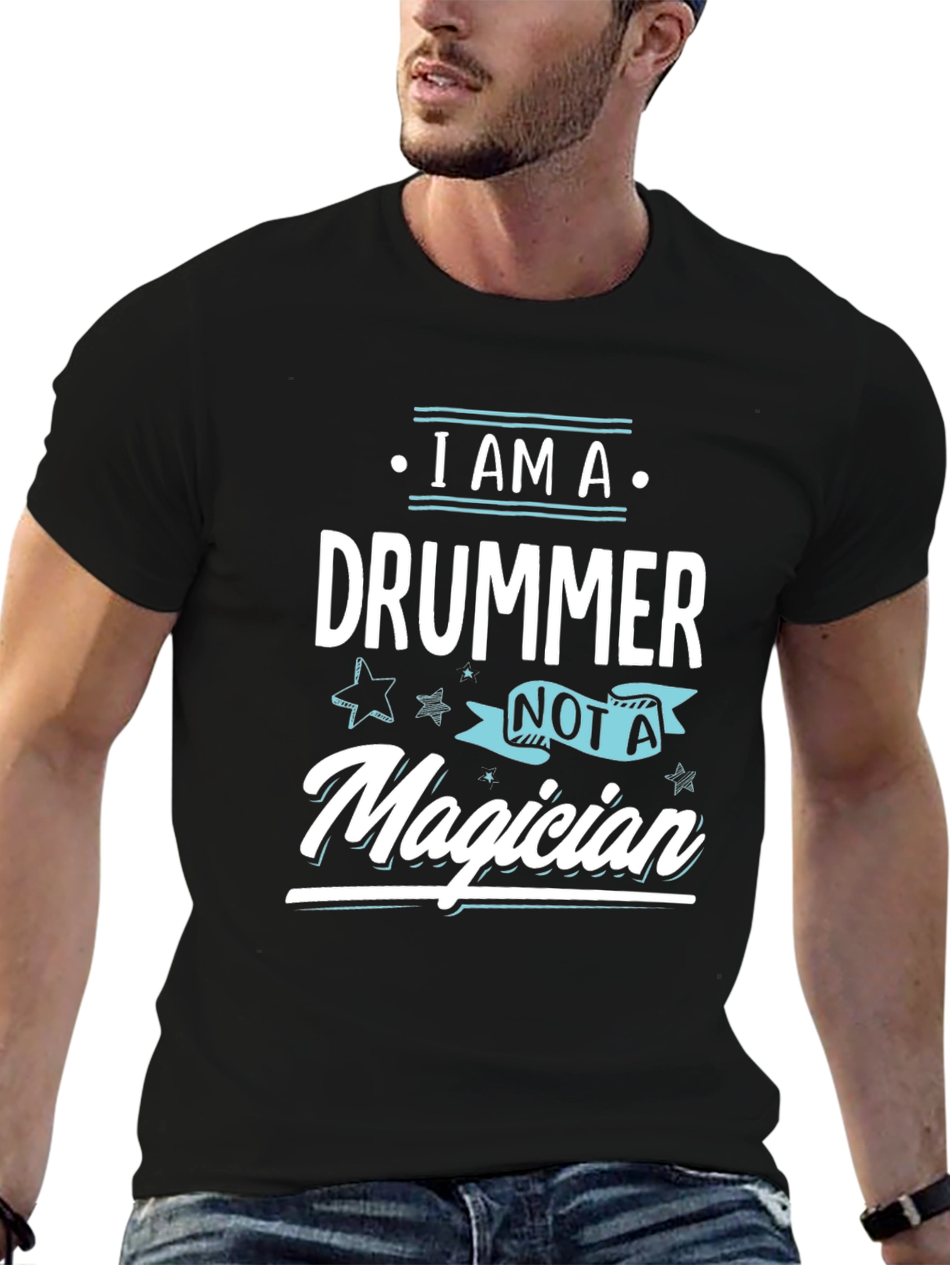 I am a Drummer Not A Magician T-Shirt