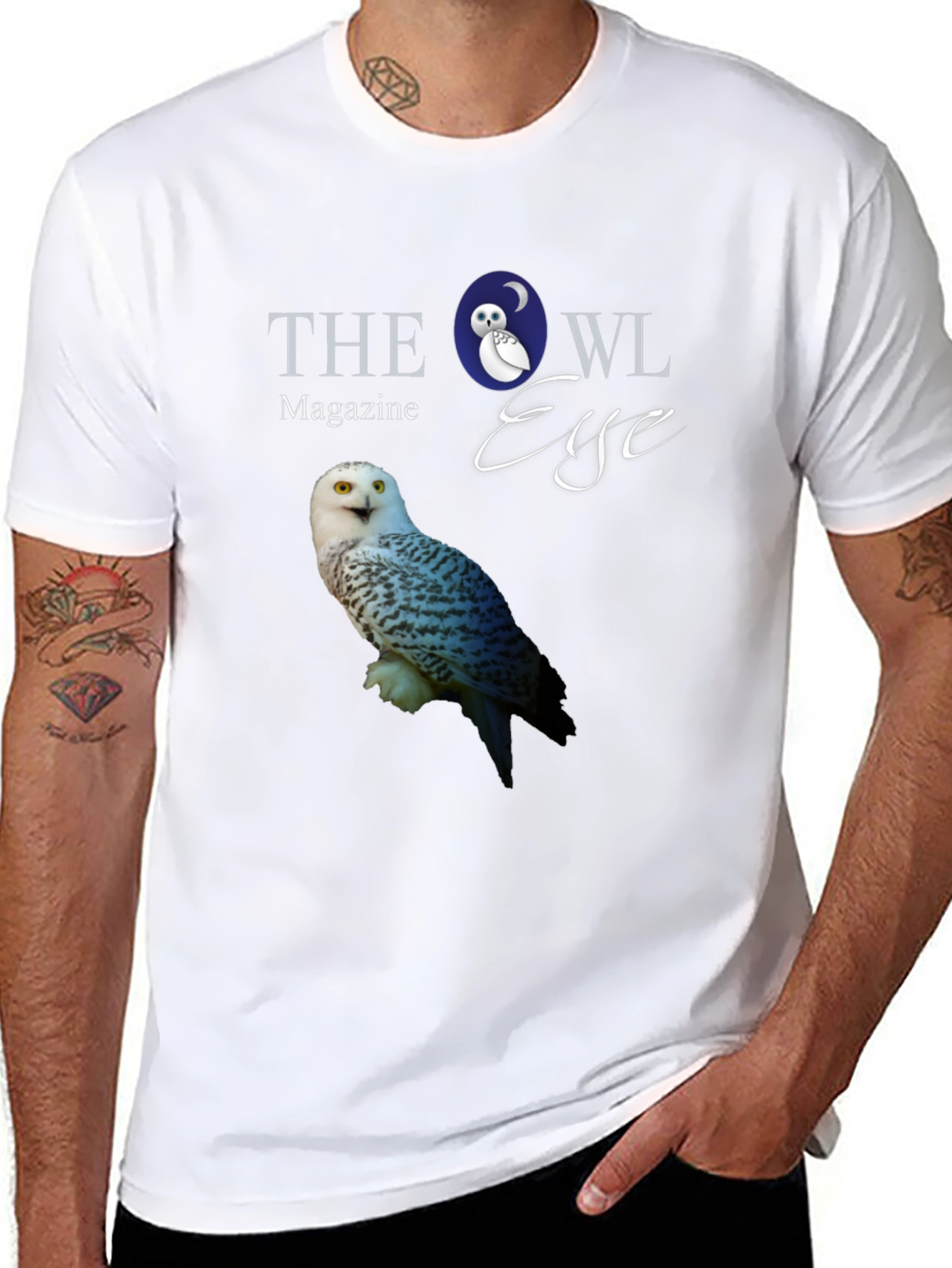 Owl Eye Magazine Graphic T-Shirt