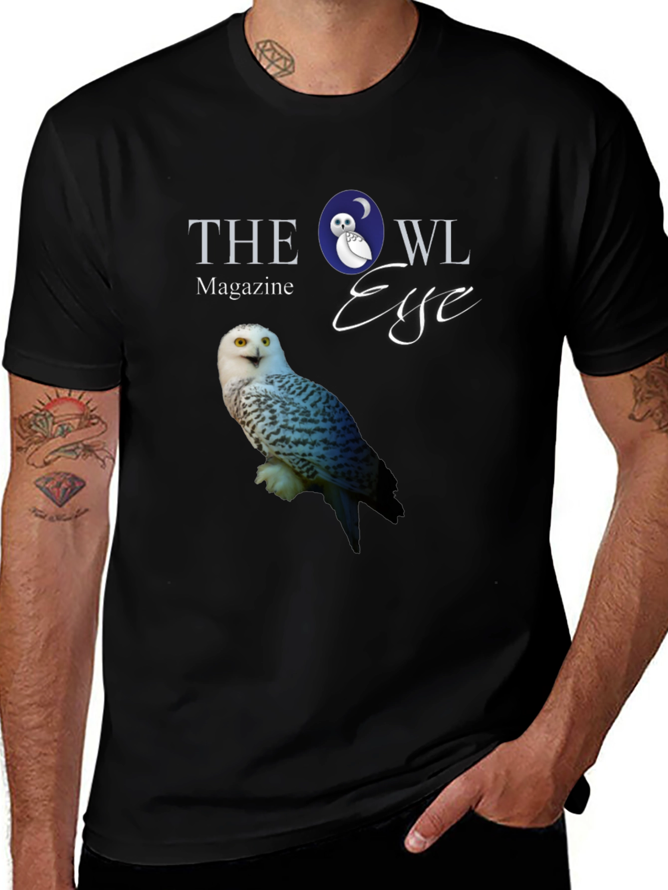 Owl Eye Magazine Graphic T-Shirt