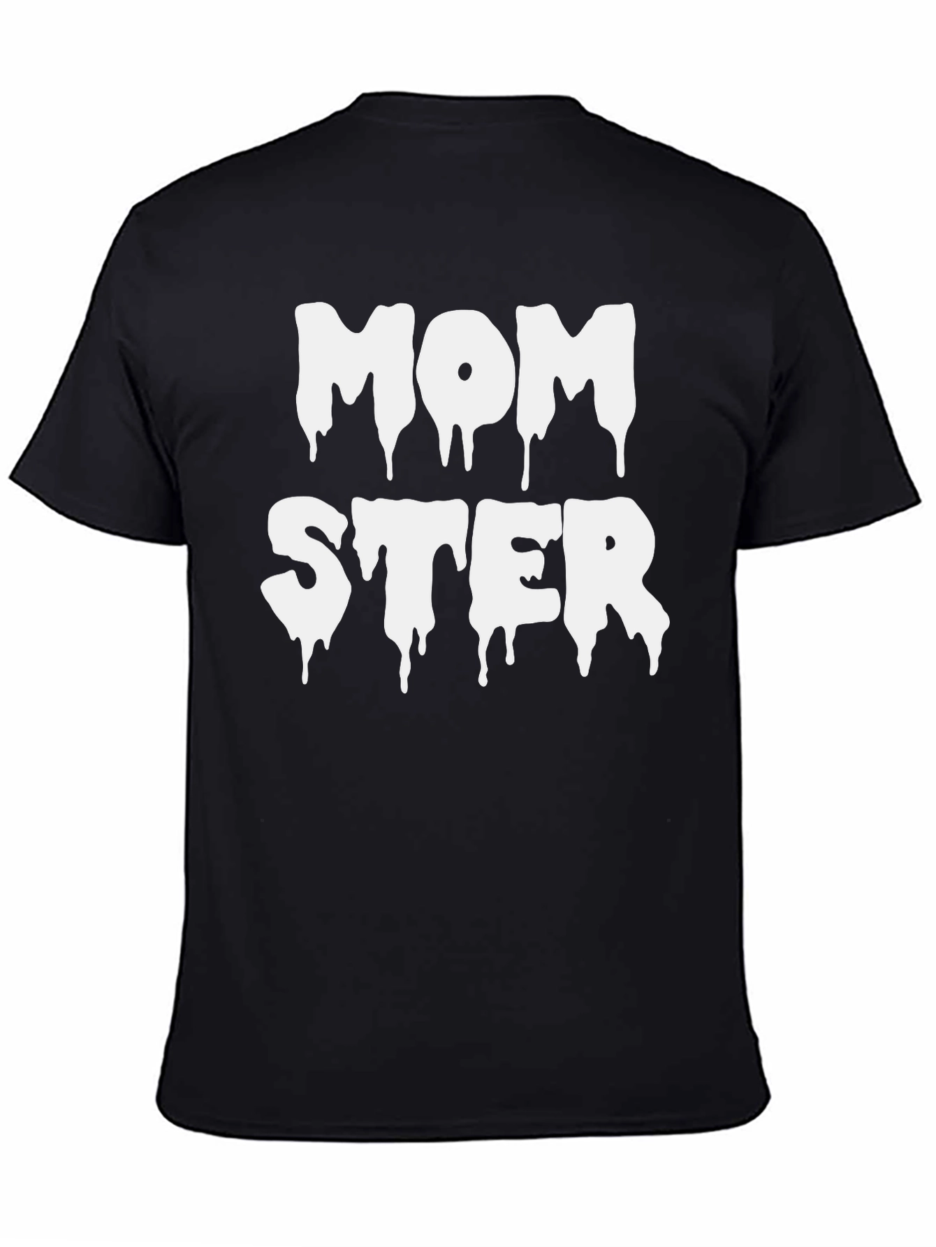 Momster Graphic Tee - Black Halloween T-Shirt