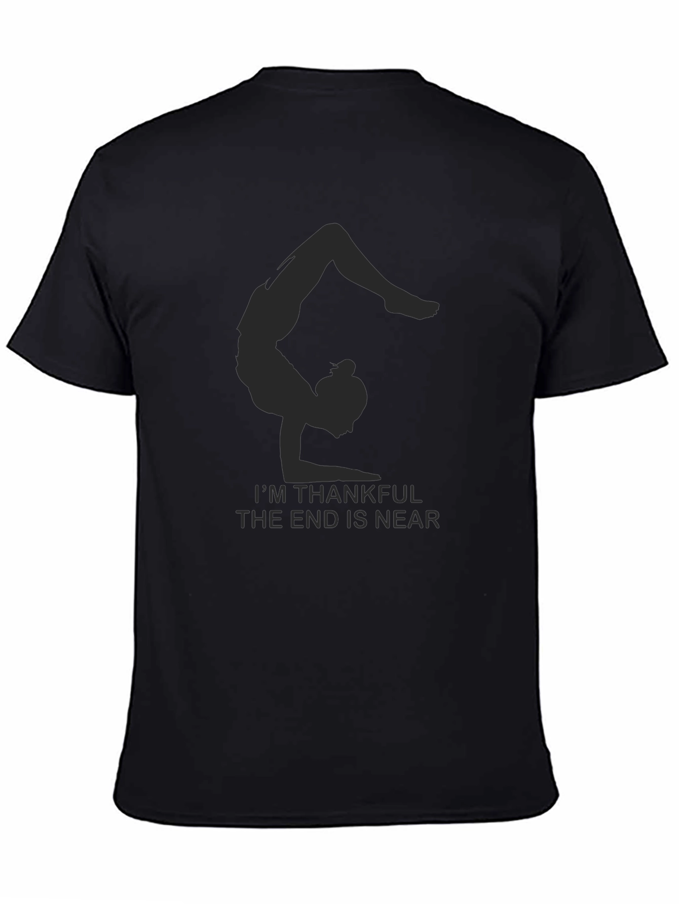 Yoga Pose T-Shirt - Thankful Statement