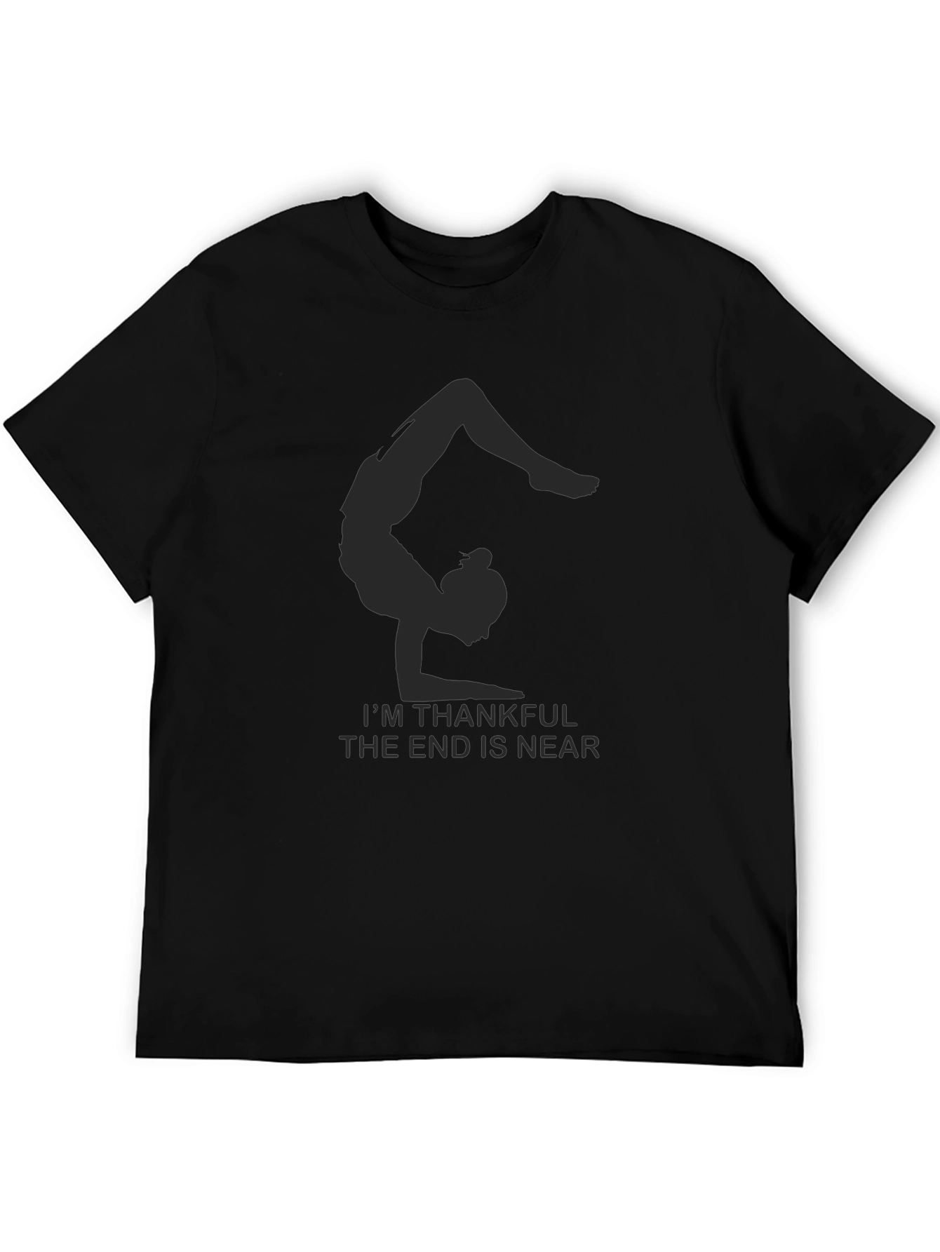 Yoga Pose T-Shirt - Thankful Statement
