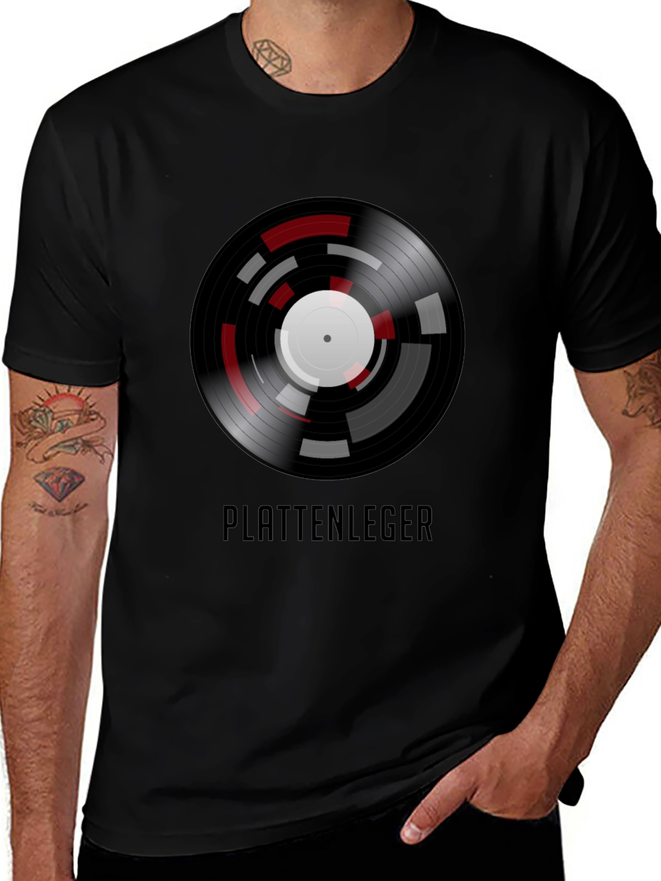 Plattenleger Record Graphic T-Shirt