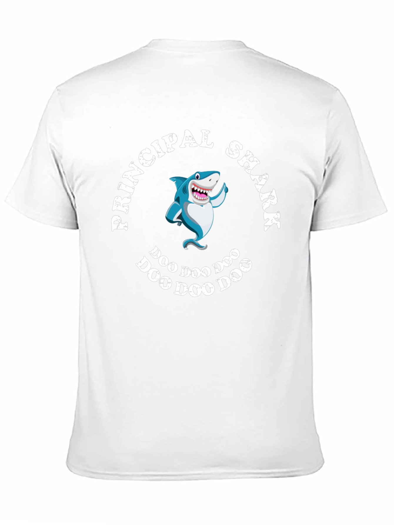Principal Shark Doo Doo Doo Funny T-Shirt