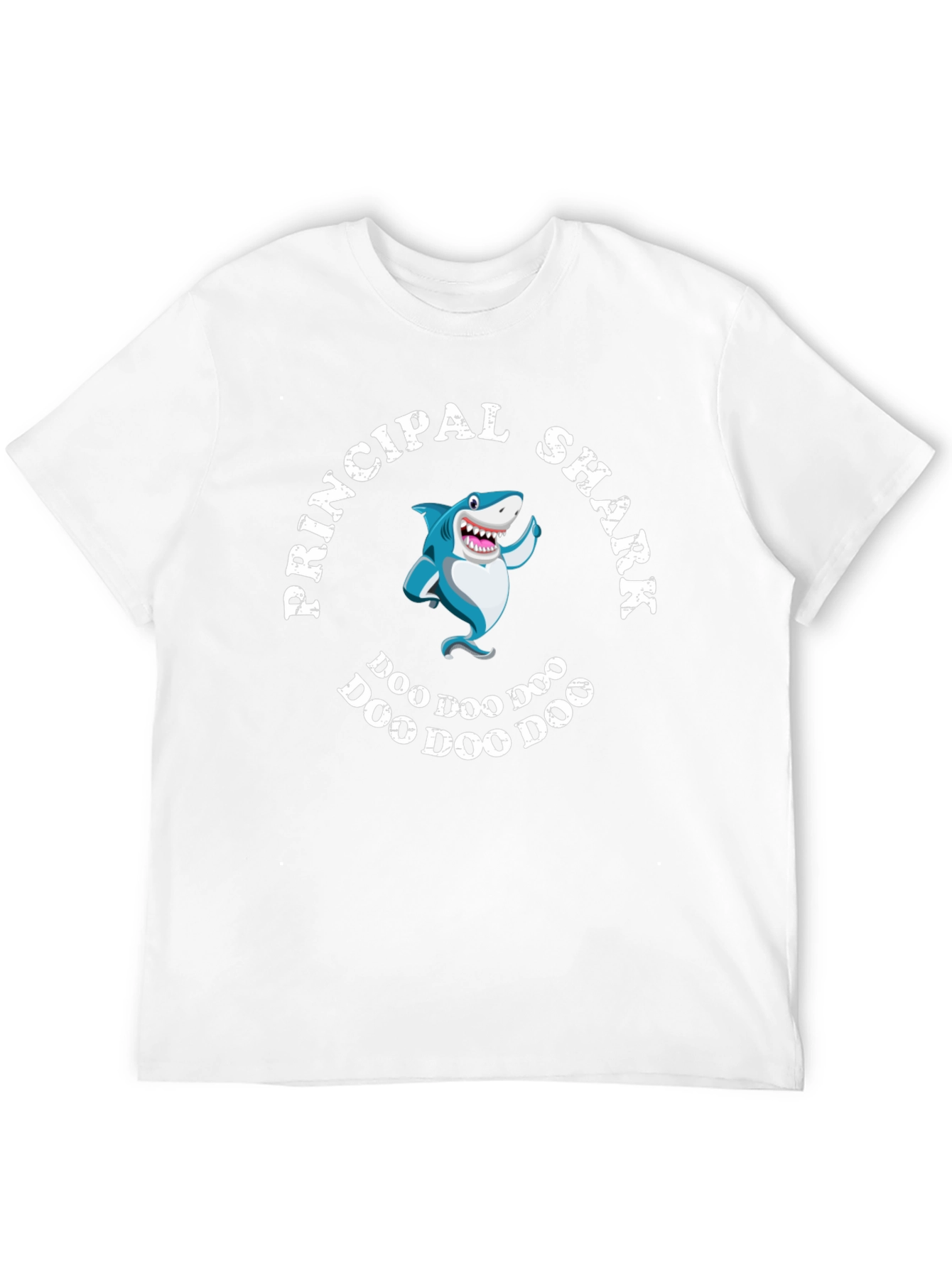 Principal Shark Doo Doo Doo Funny T-Shirt