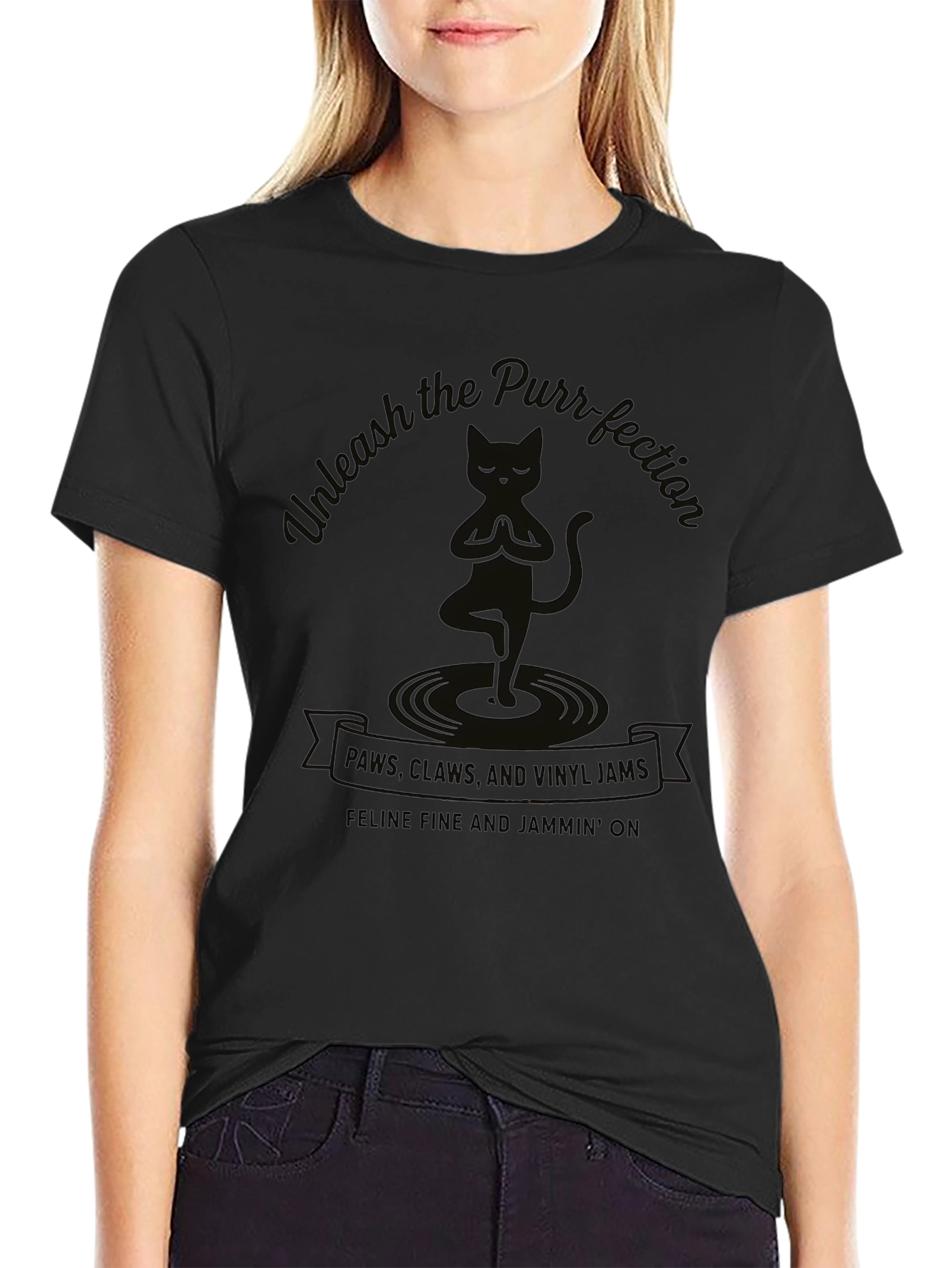 Unleash the Purr-fection T-Shirt - Feline Fine Tee