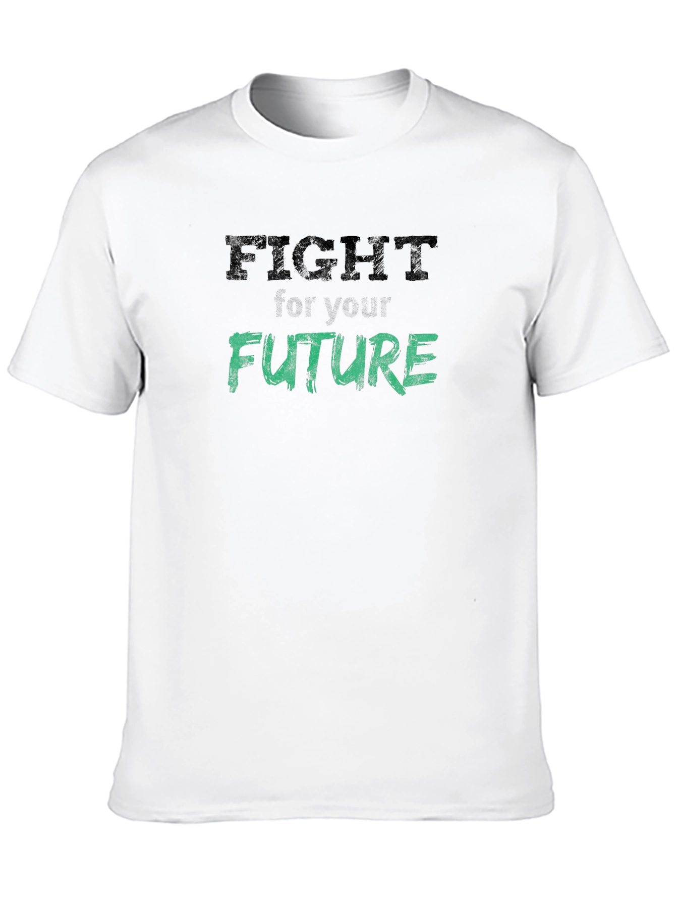 Fight for Your Future Graphic Tee - Black
