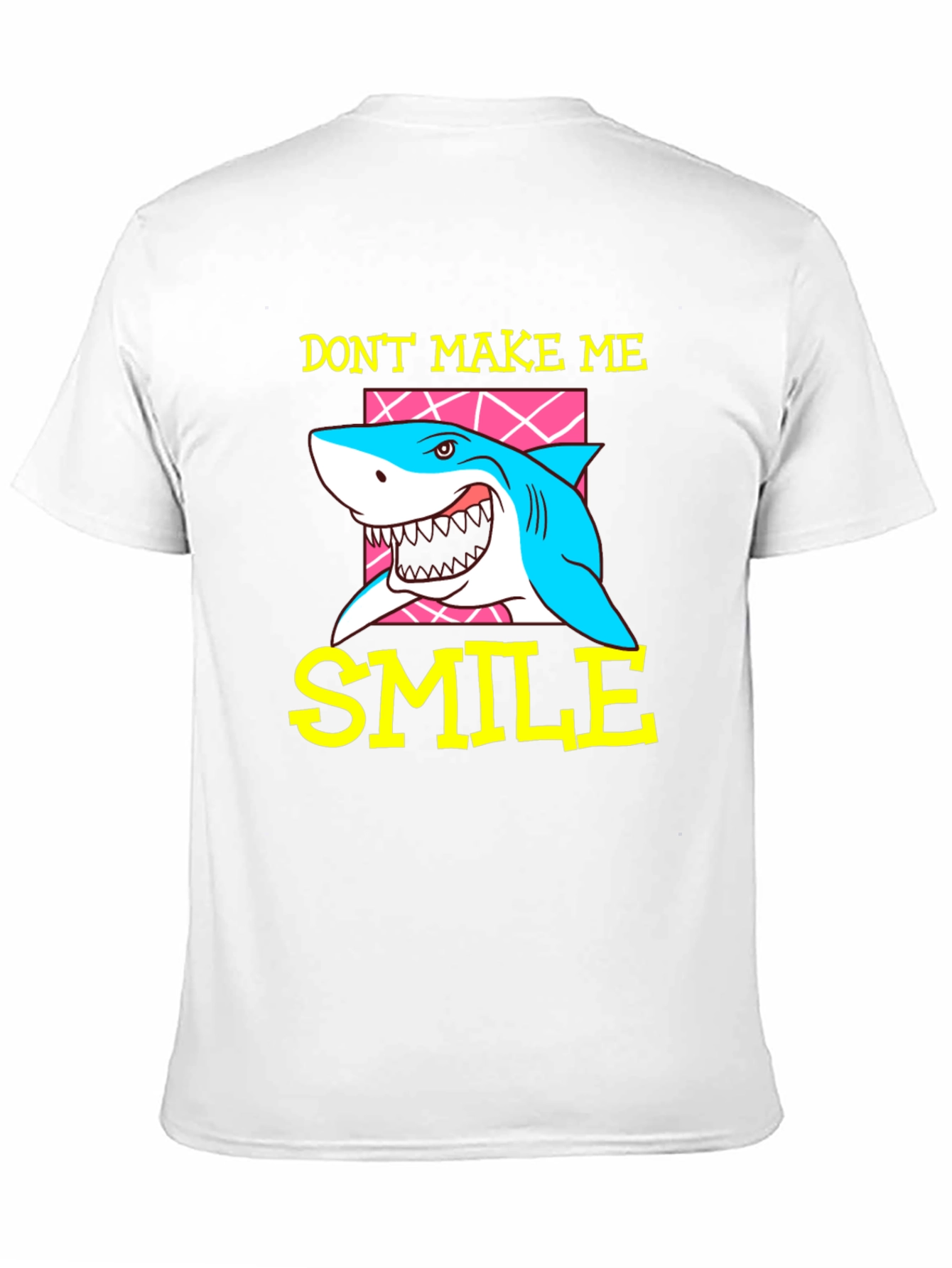 Dont Make Me Smile Shark Graphic T-Shirt