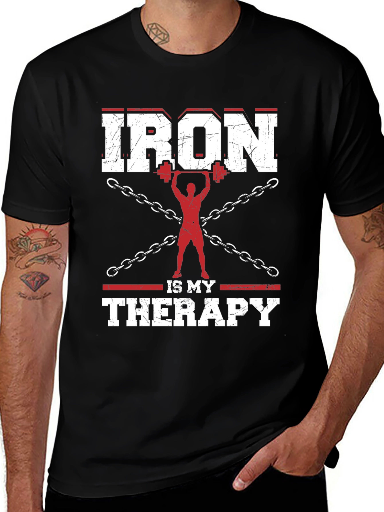 Iron Therapy Graphic T-Shirt