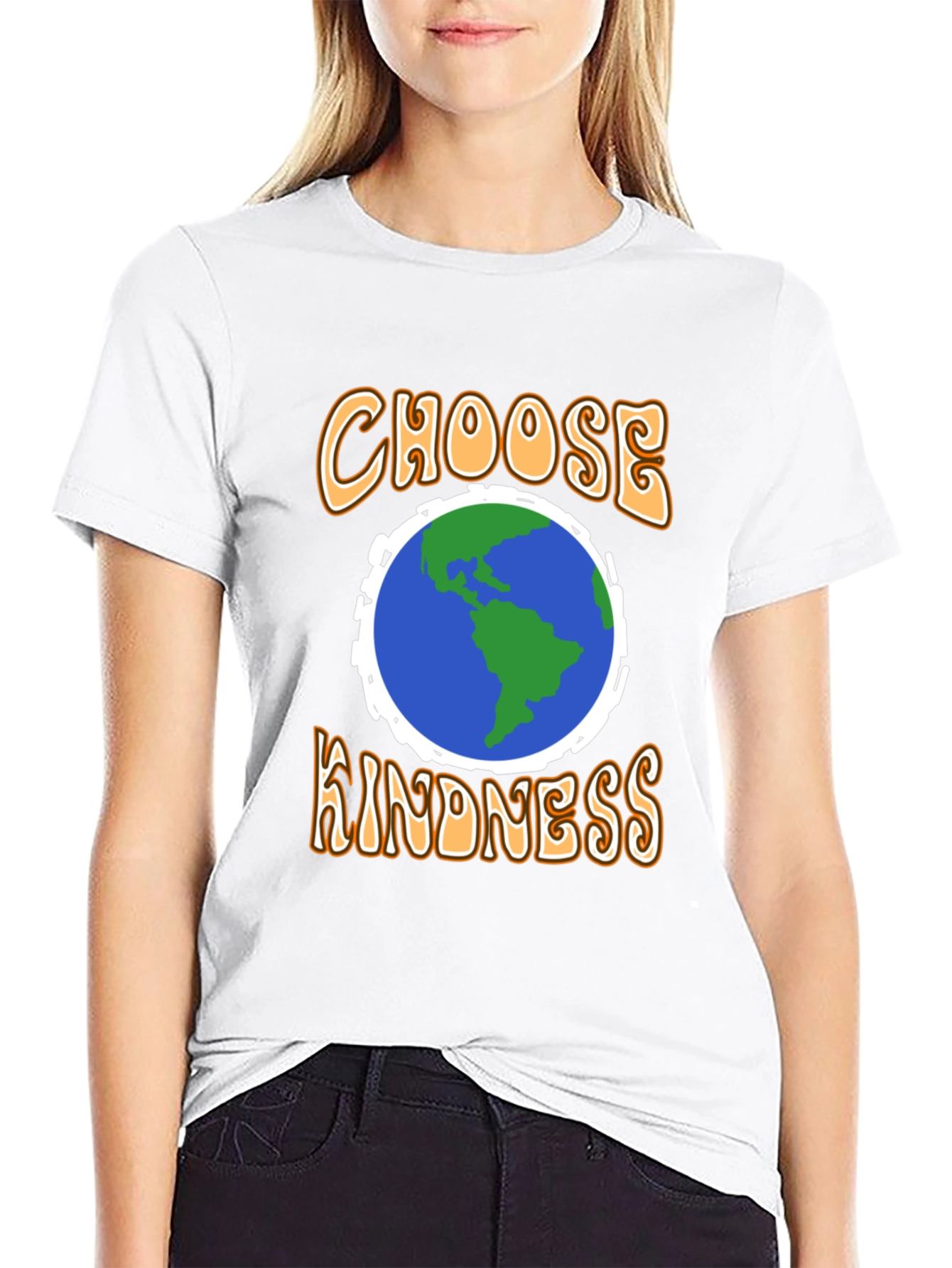 Choose Kindness Earth Graphic Tee