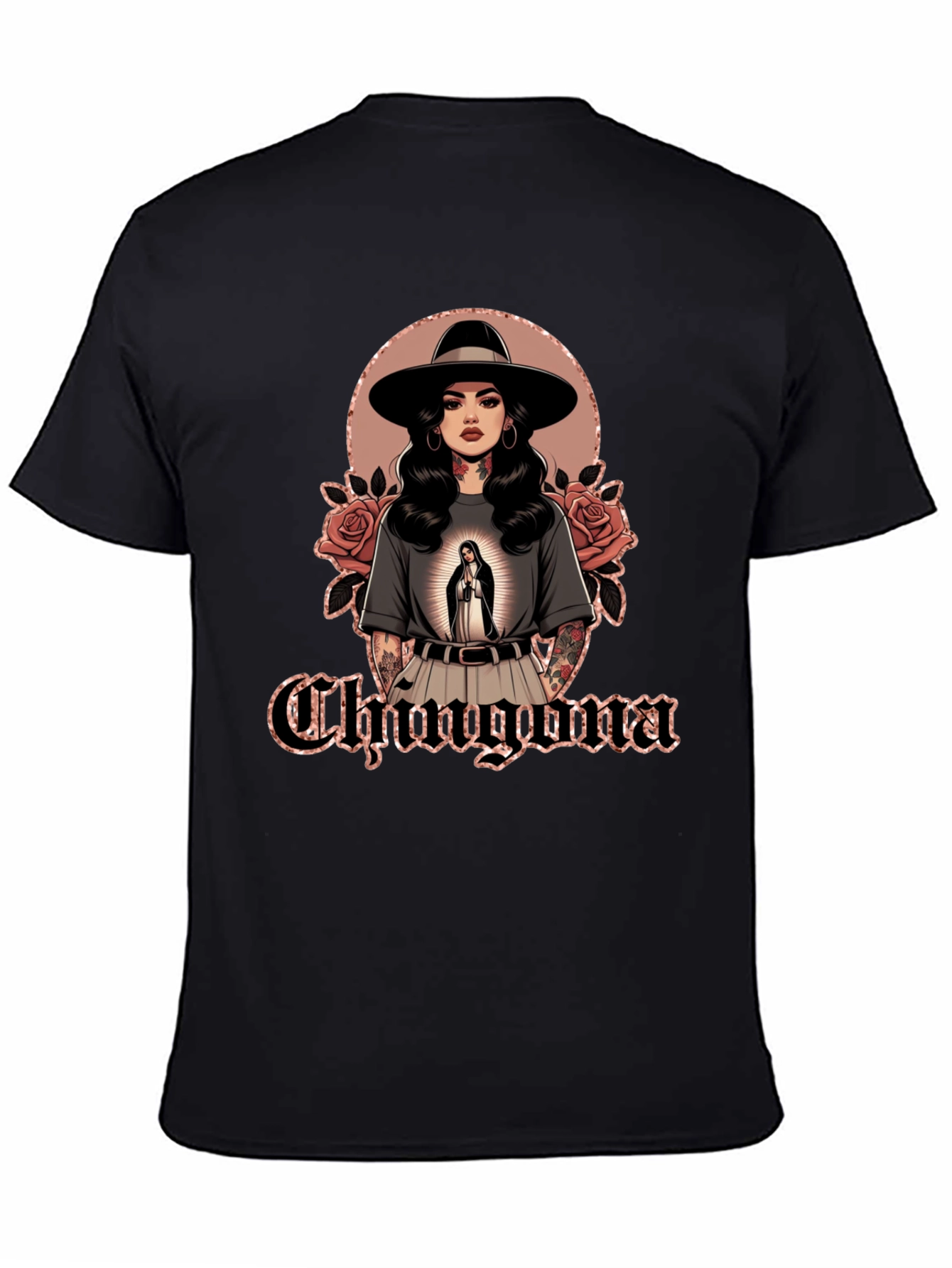 Chingona Latina Graphic Tee - Stylish Womens T-Shirt