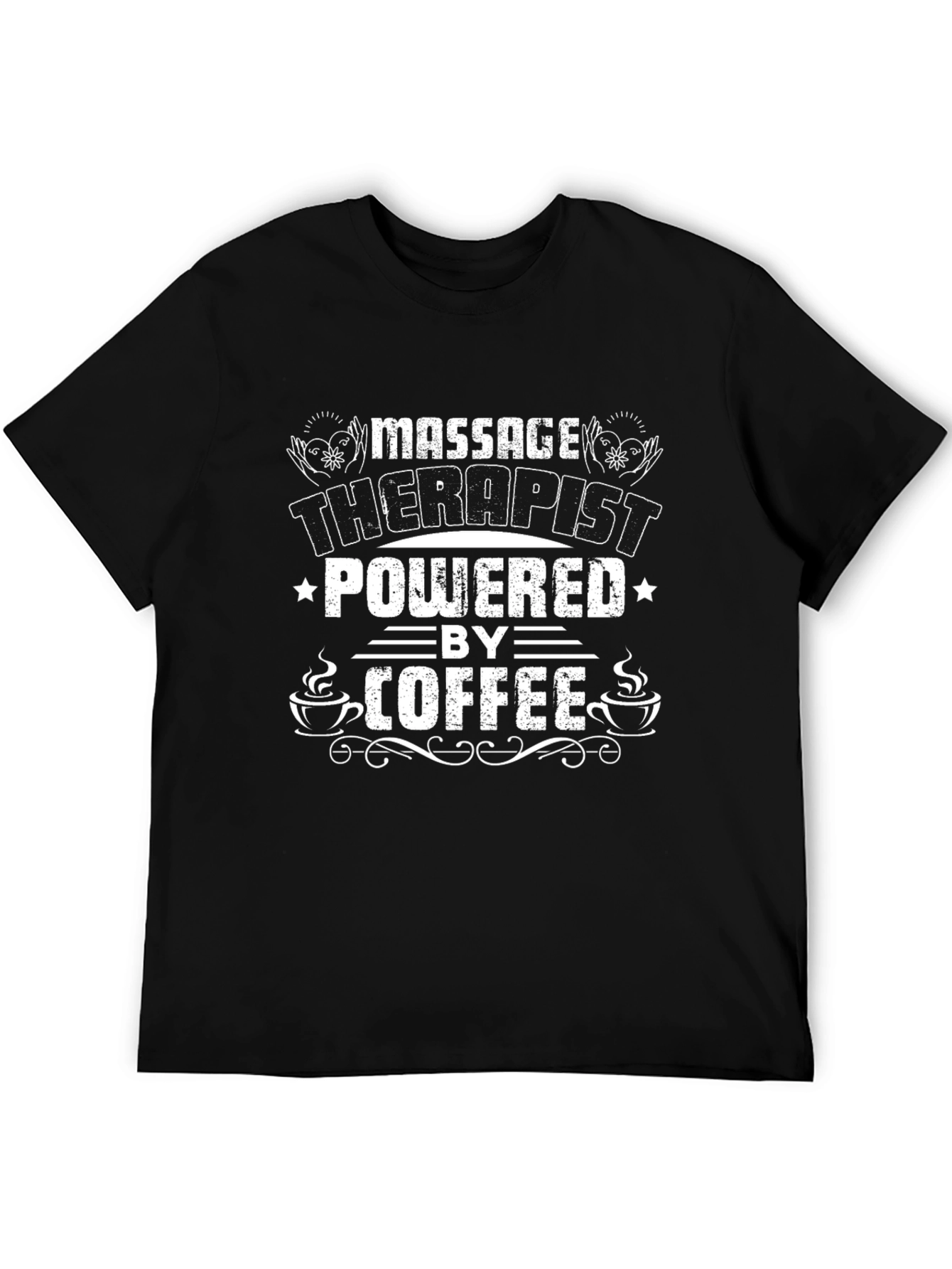 Massage Therapist Powered by Coffee T-Shirt