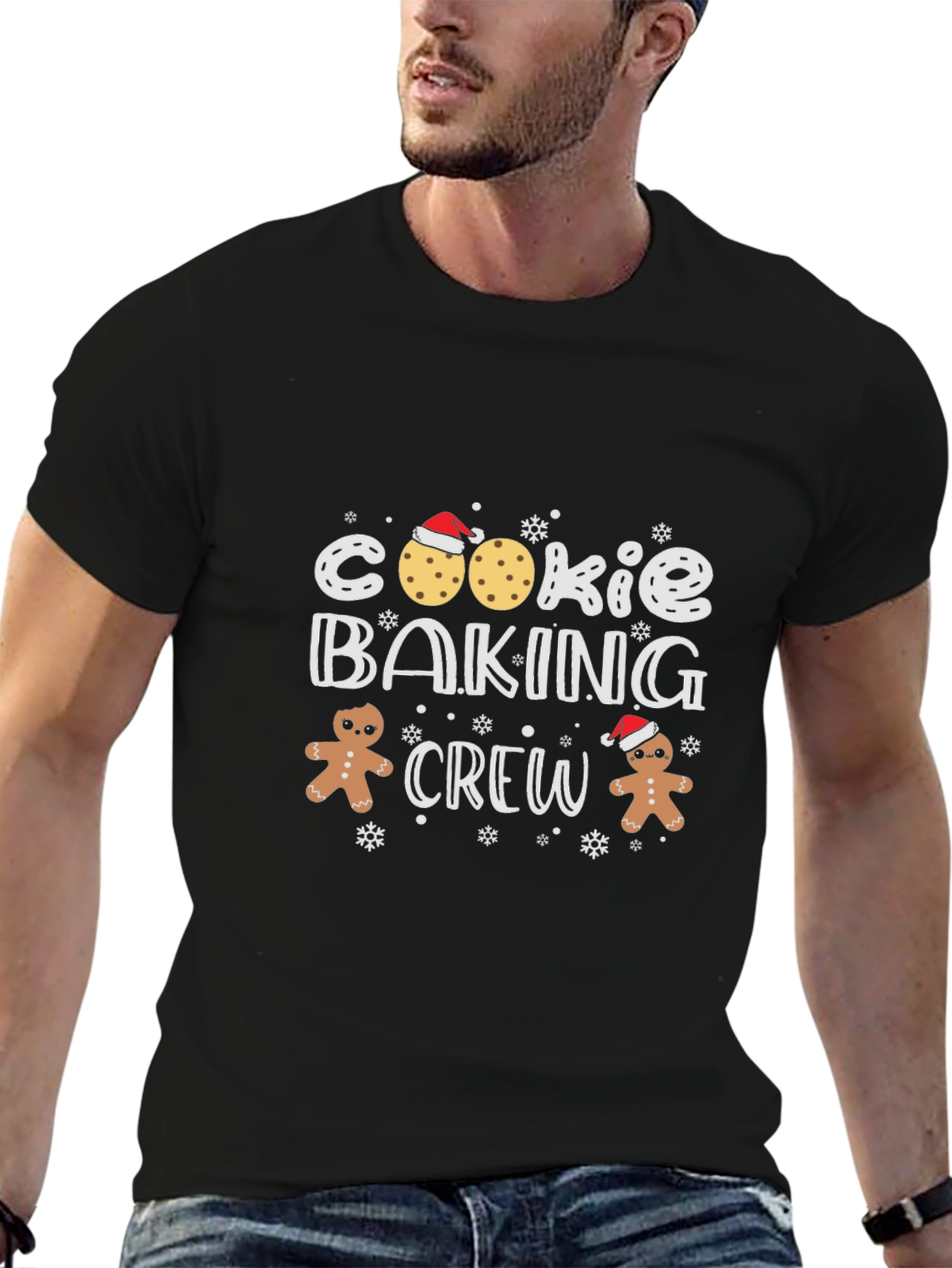 Cookie Baking Crew Holiday T-Shirt