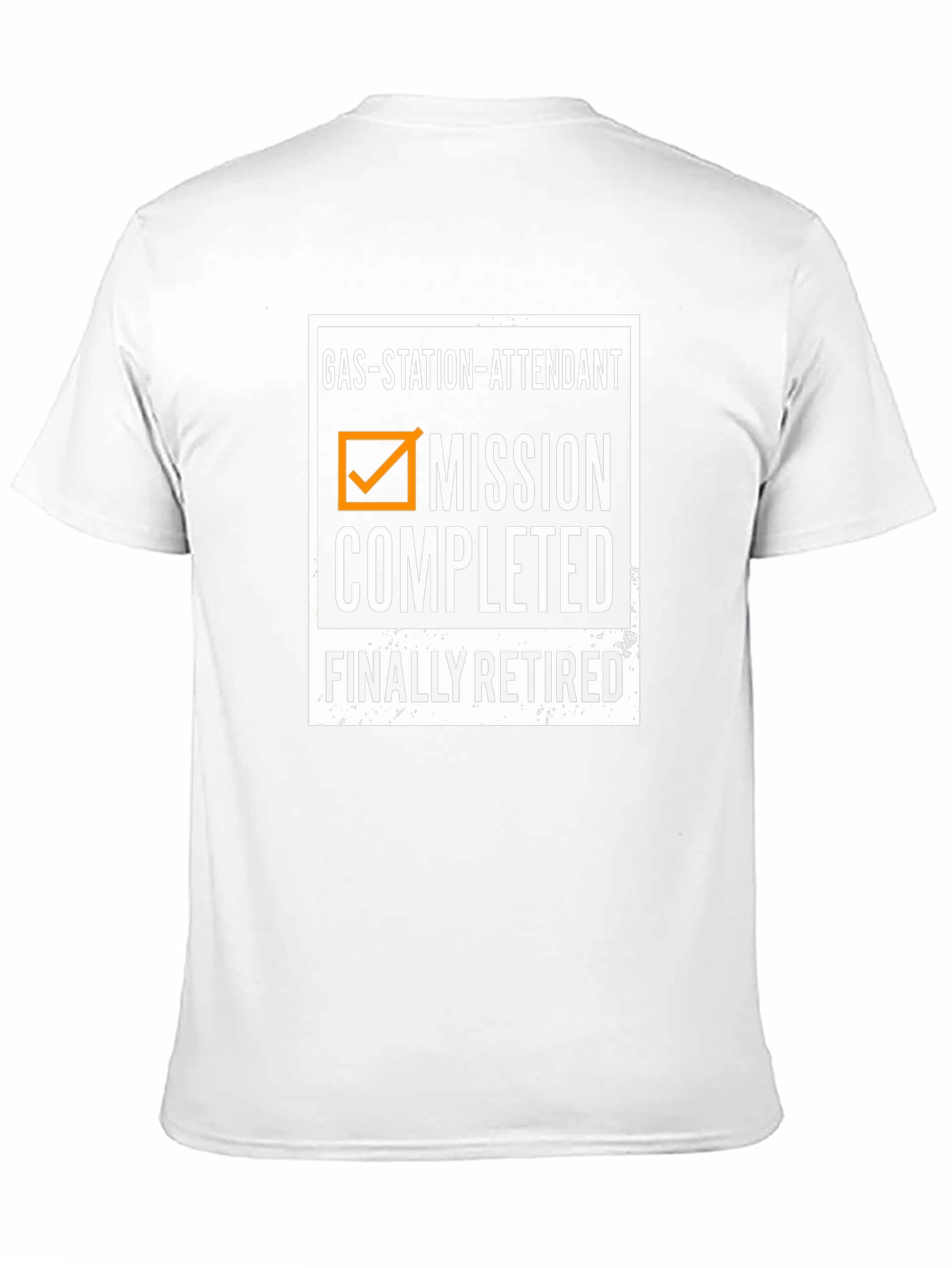 Gas Station Attendant Retirement T-Shirt