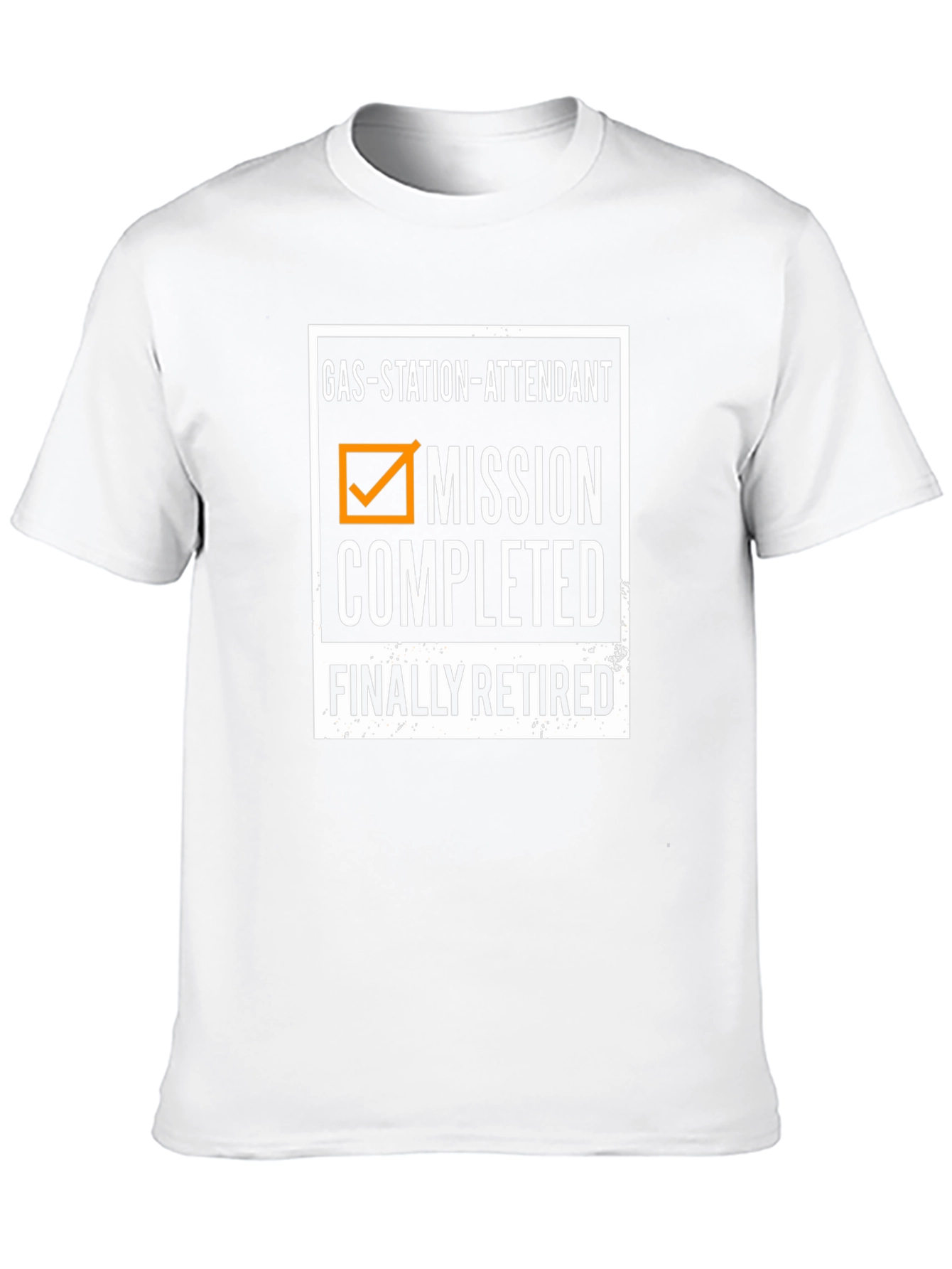 Gas Station Attendant Retirement T-Shirt