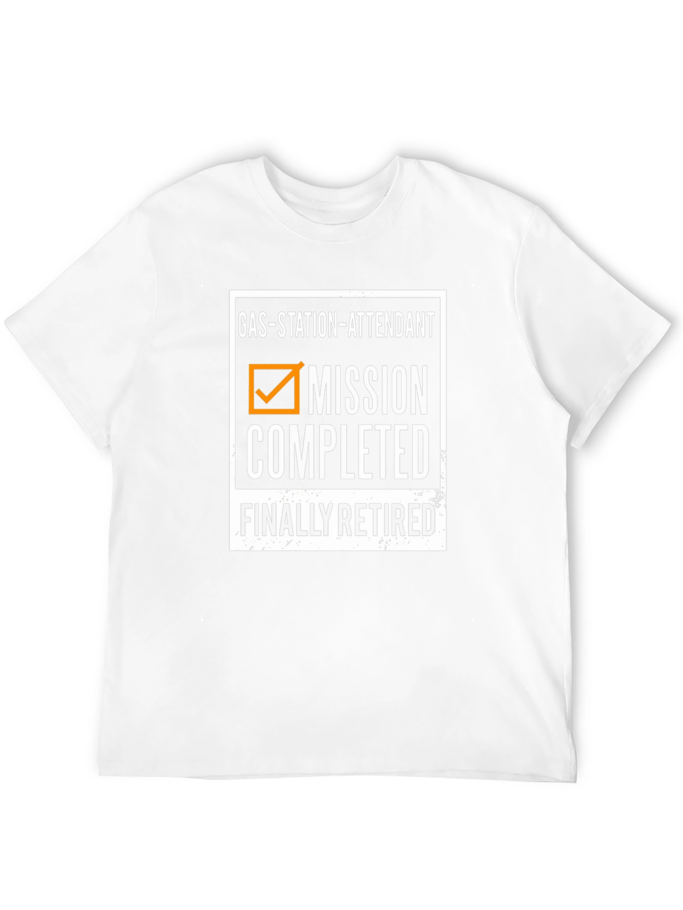 Gas Station Attendant Retirement T-Shirt