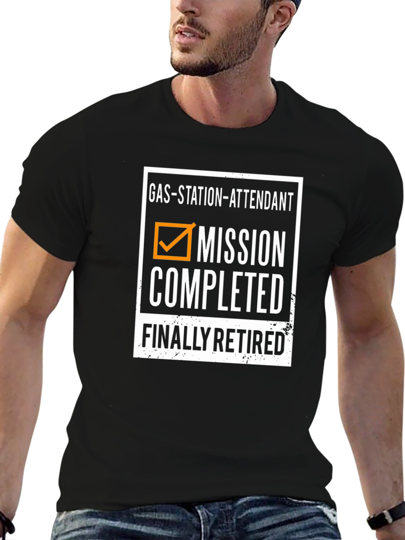 Gas Station Attendant Retirement T-Shirt