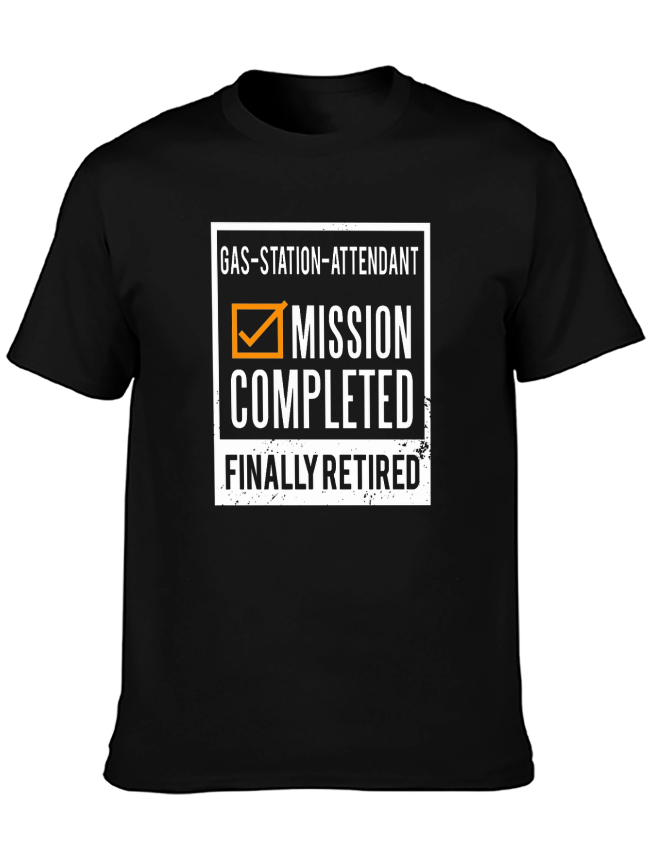Gas Station Attendant Retirement T-Shirt