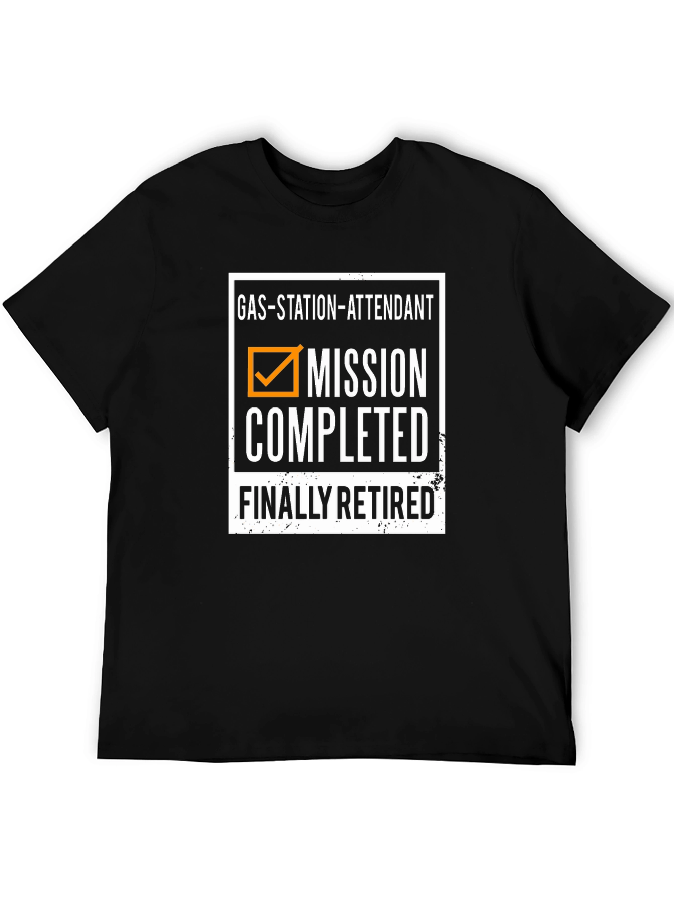 Gas Station Attendant Retirement T-Shirt