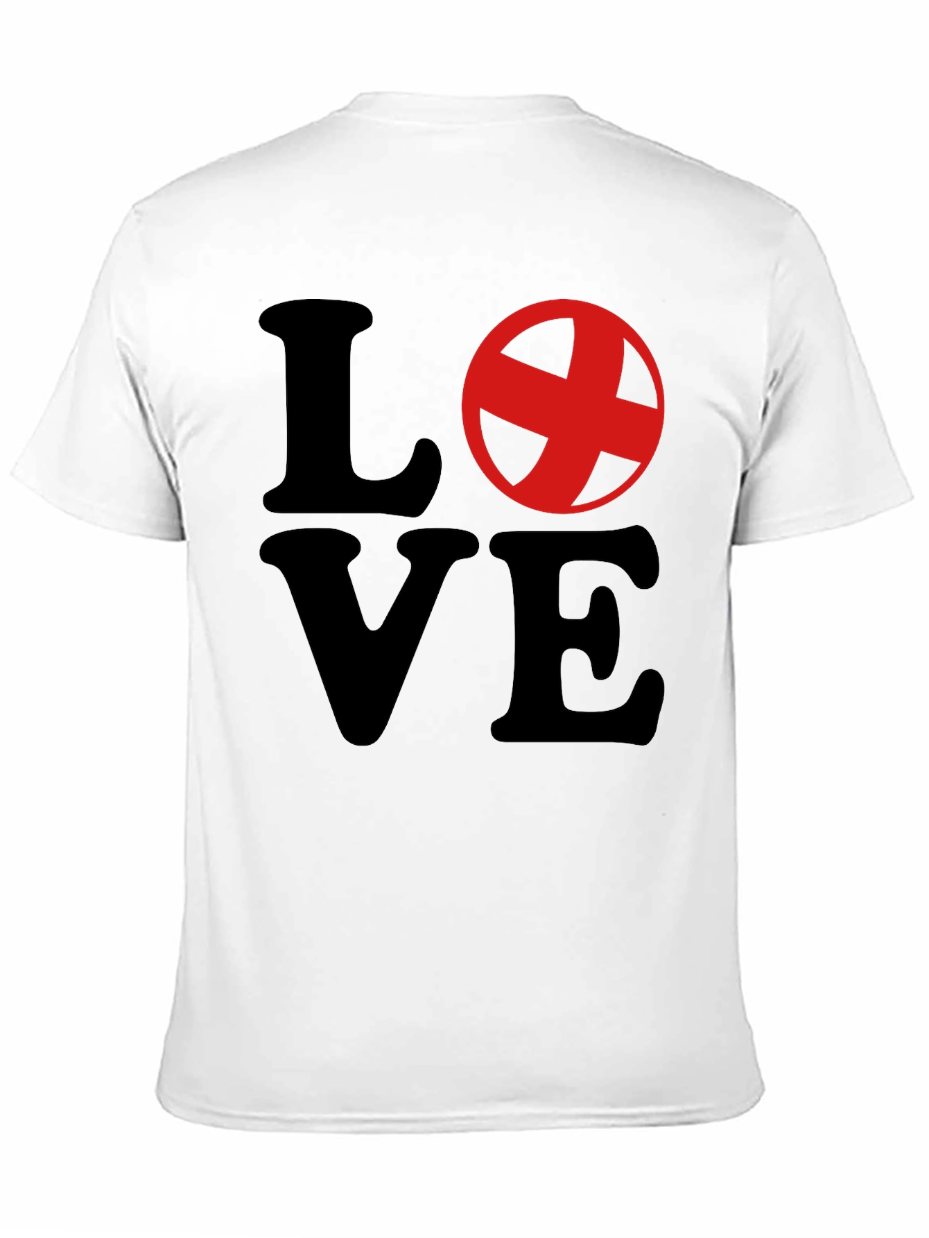 Love Graphic Crewneck T-Shirt - Stylish Casual Tee