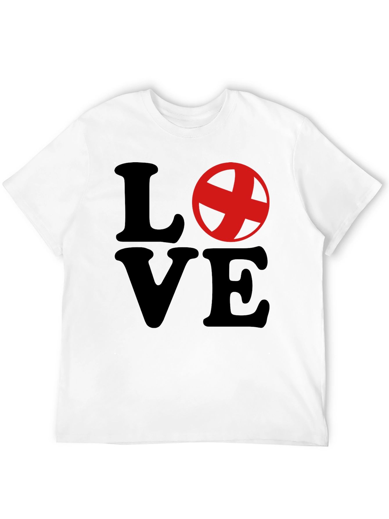 Love Graphic Crewneck T-Shirt - Stylish Casual Tee