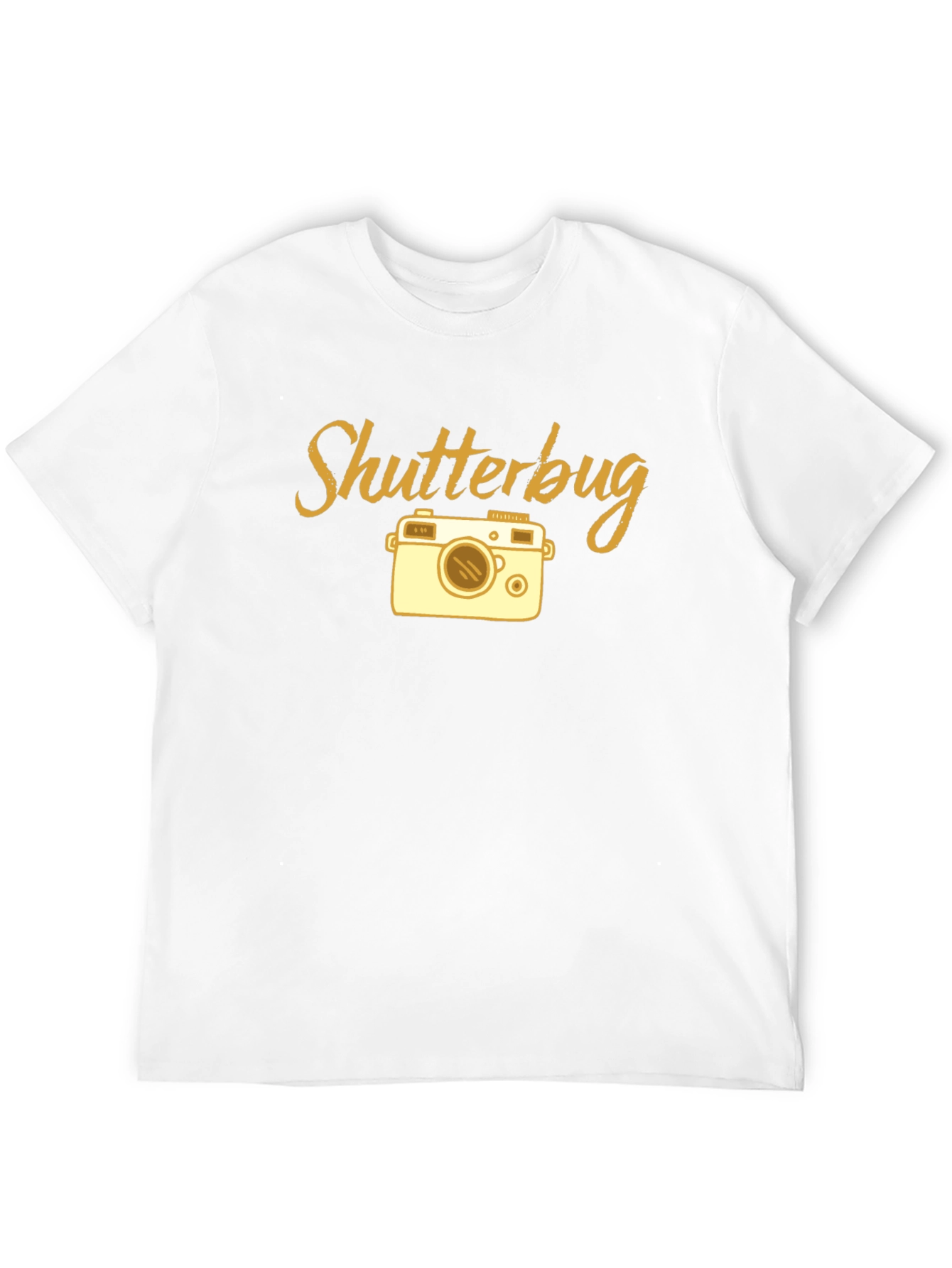 Shutterbug Camera Graphic T-Shirt - Black