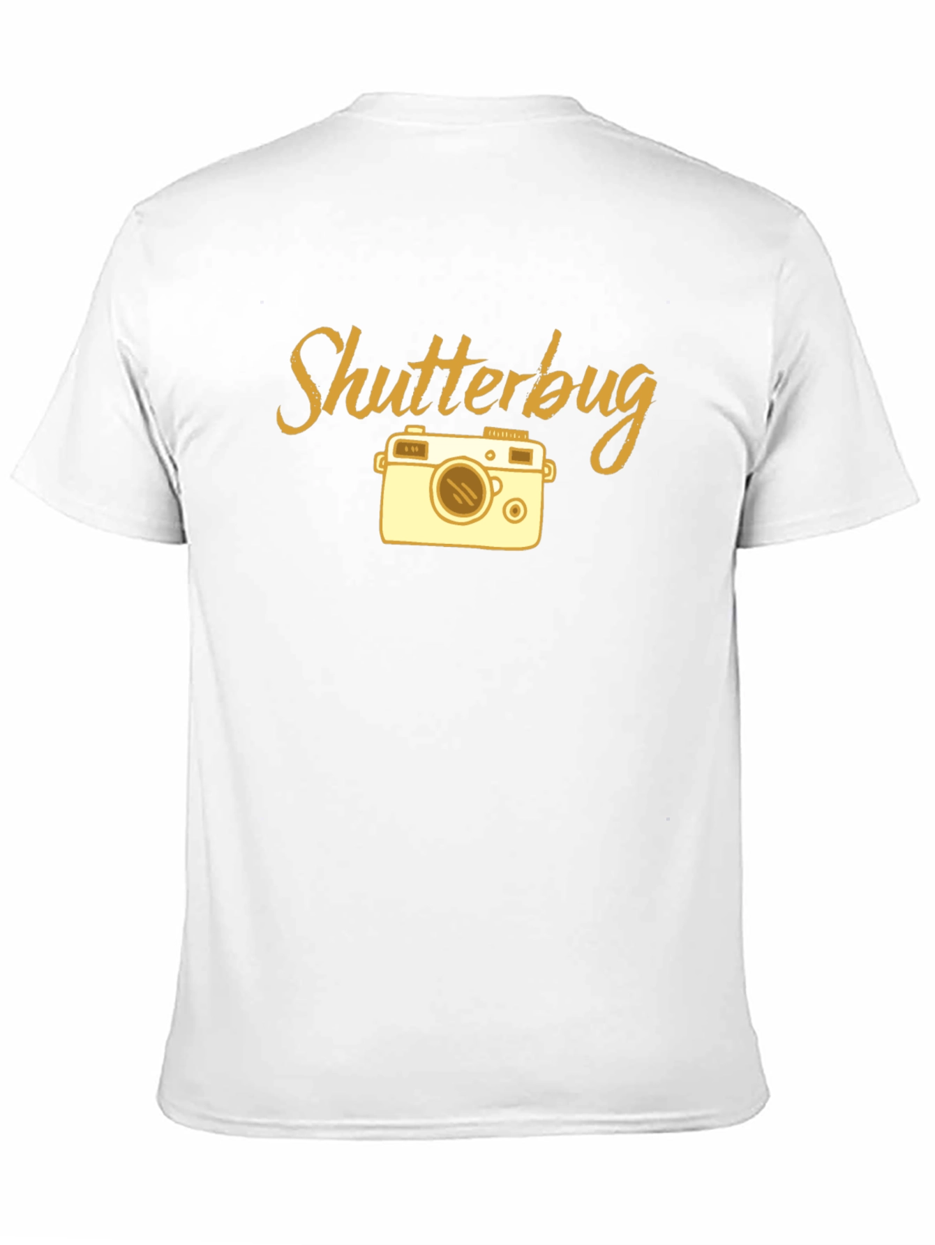 Shutterbug Camera Graphic T-Shirt - Black