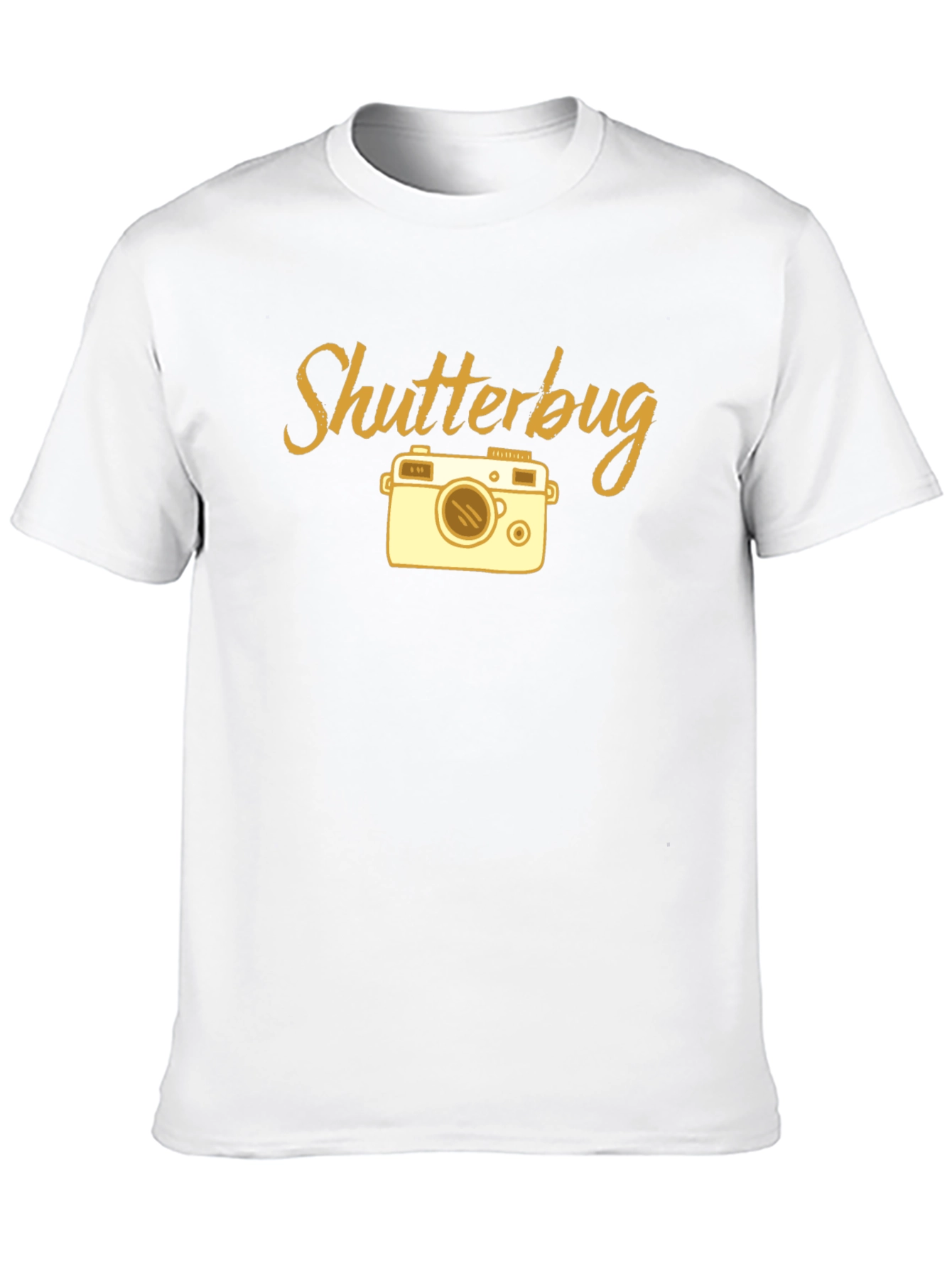 Shutterbug Camera Graphic T-Shirt - Black