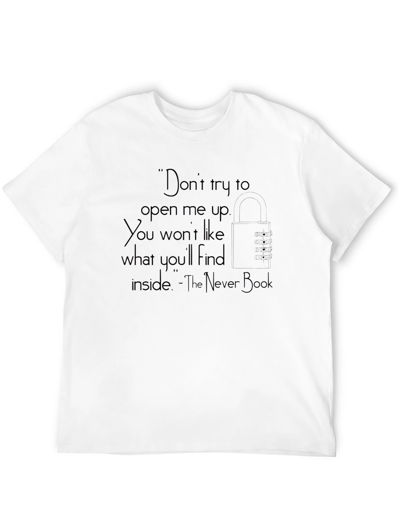 The Never Book Graphic Tee