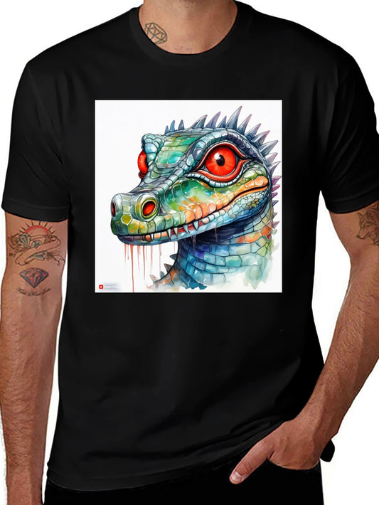 Watercolor Gator Graphic Tee