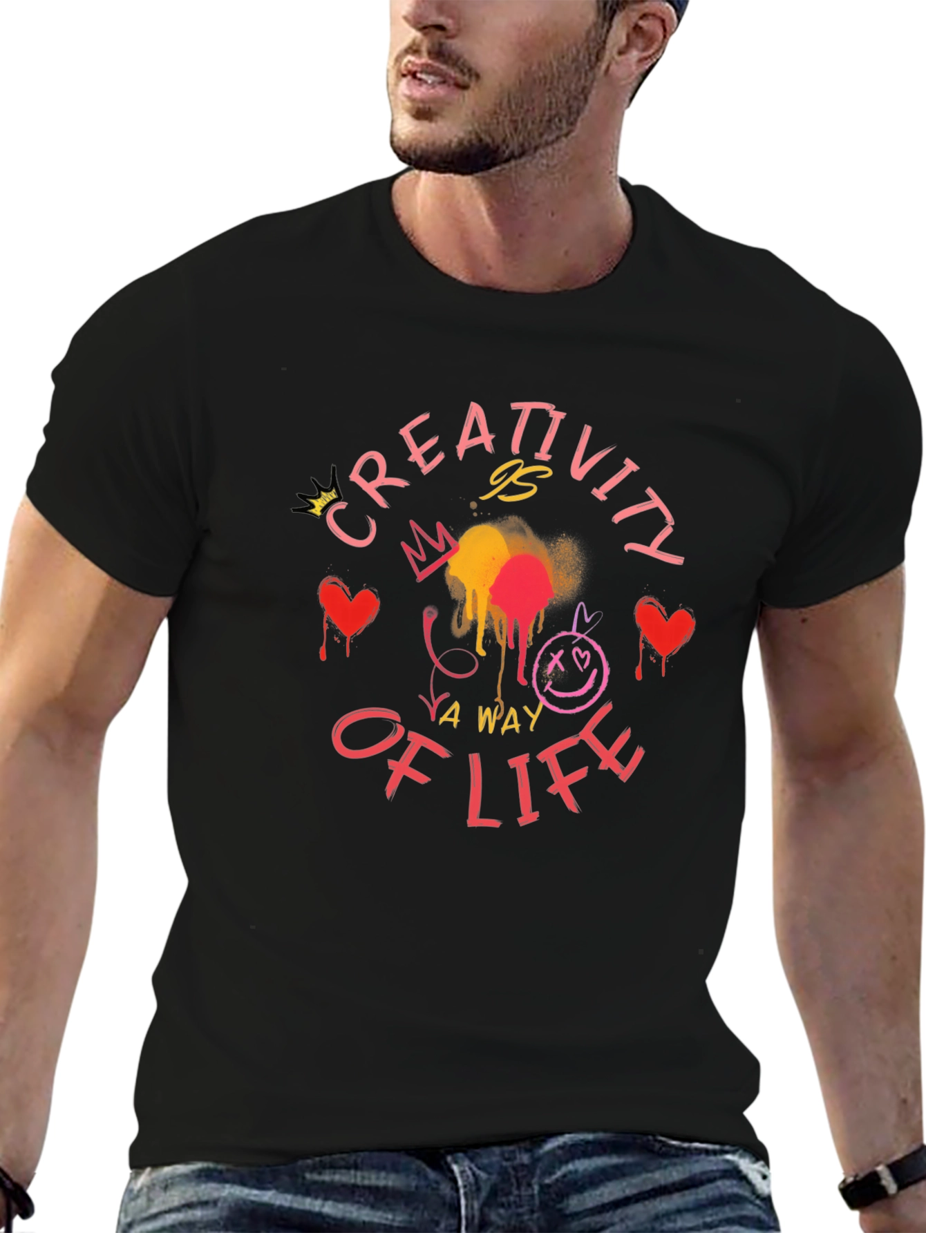 Creativity is a Way of Life Graphic T-Shirt