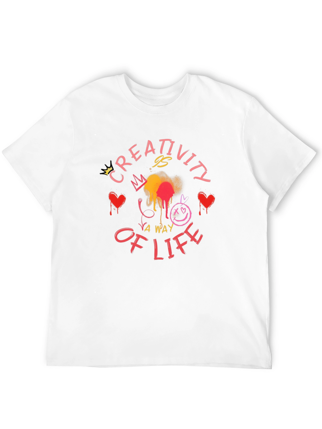 Creativity is a Way of Life Graphic T-Shirt