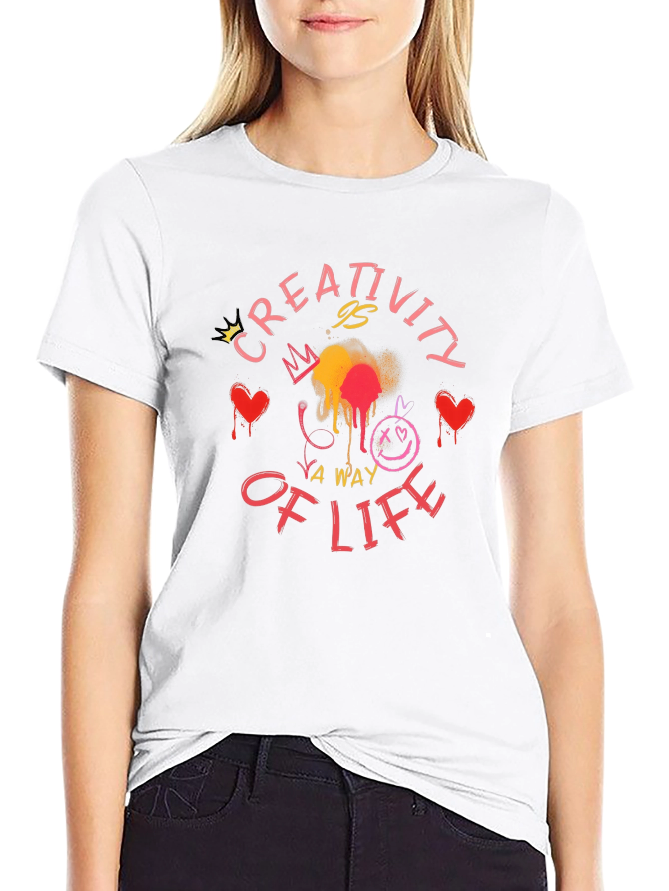 Creativity is a Way of Life Graphic T-Shirt