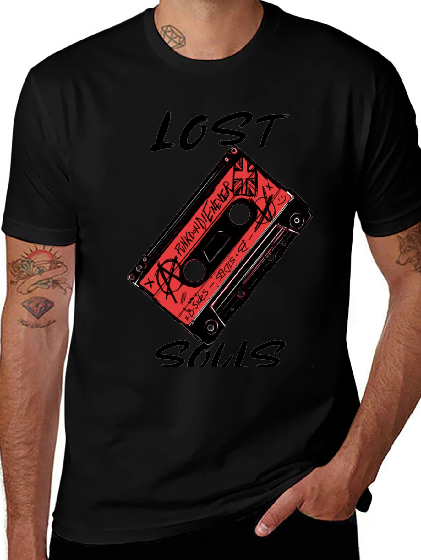 Lost Souls Cassette Tape T-Shirt