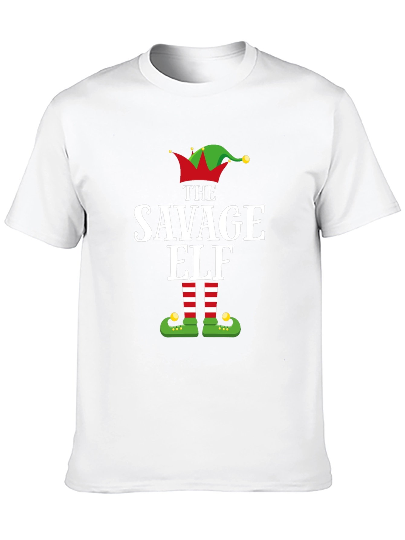 Savage Elf Christmas T-Shirt