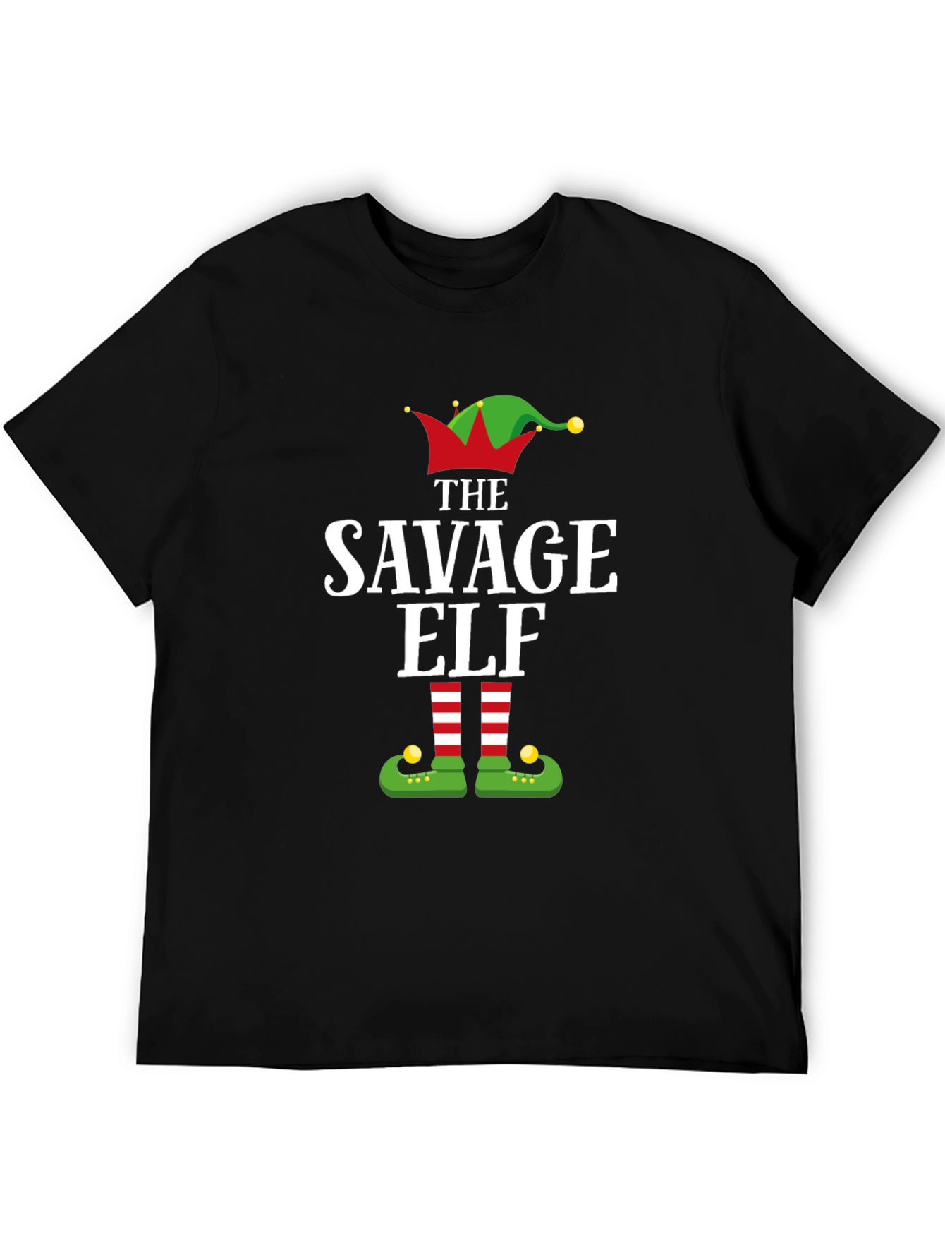 Savage Elf Christmas T-Shirt