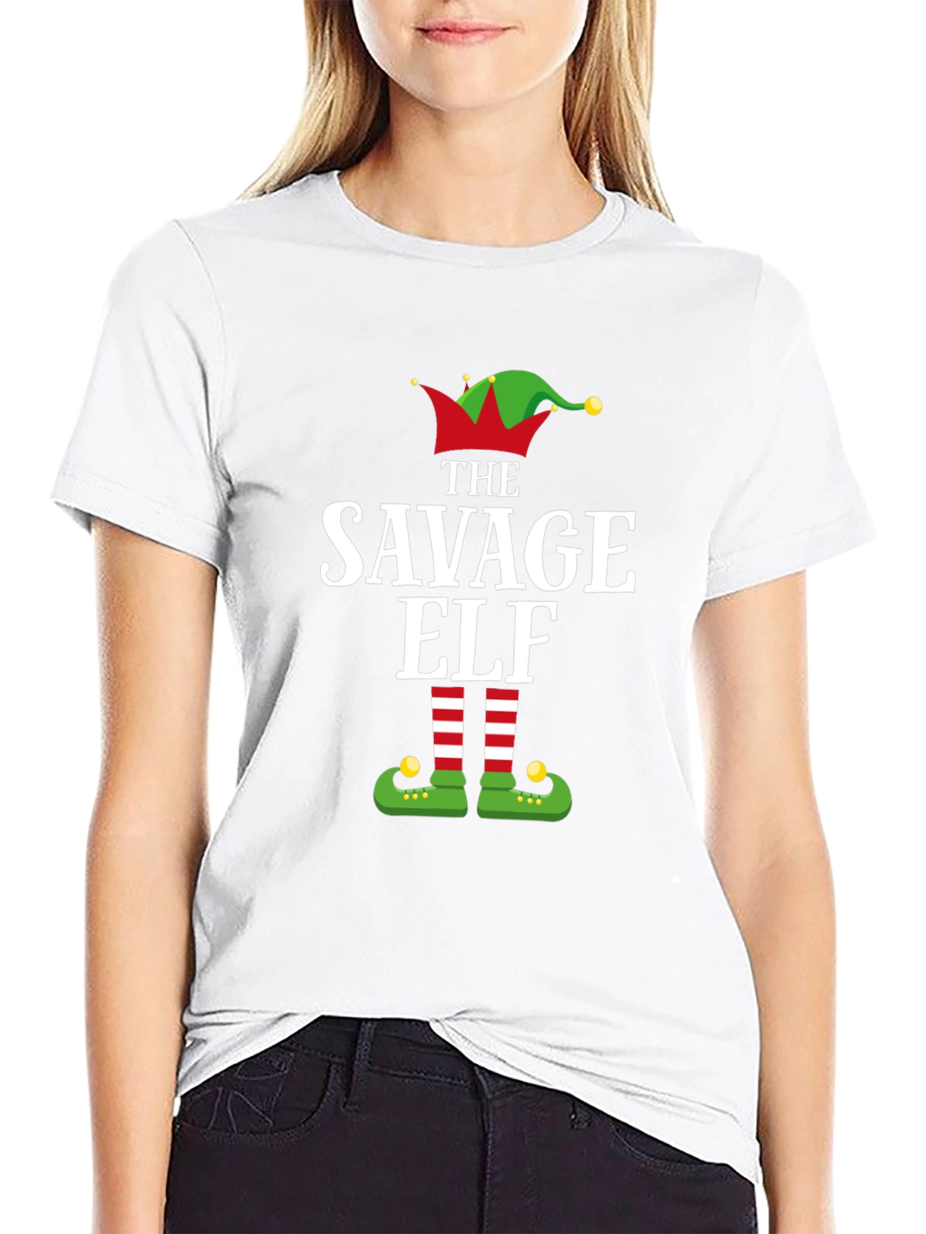 Savage Elf Christmas T-Shirt