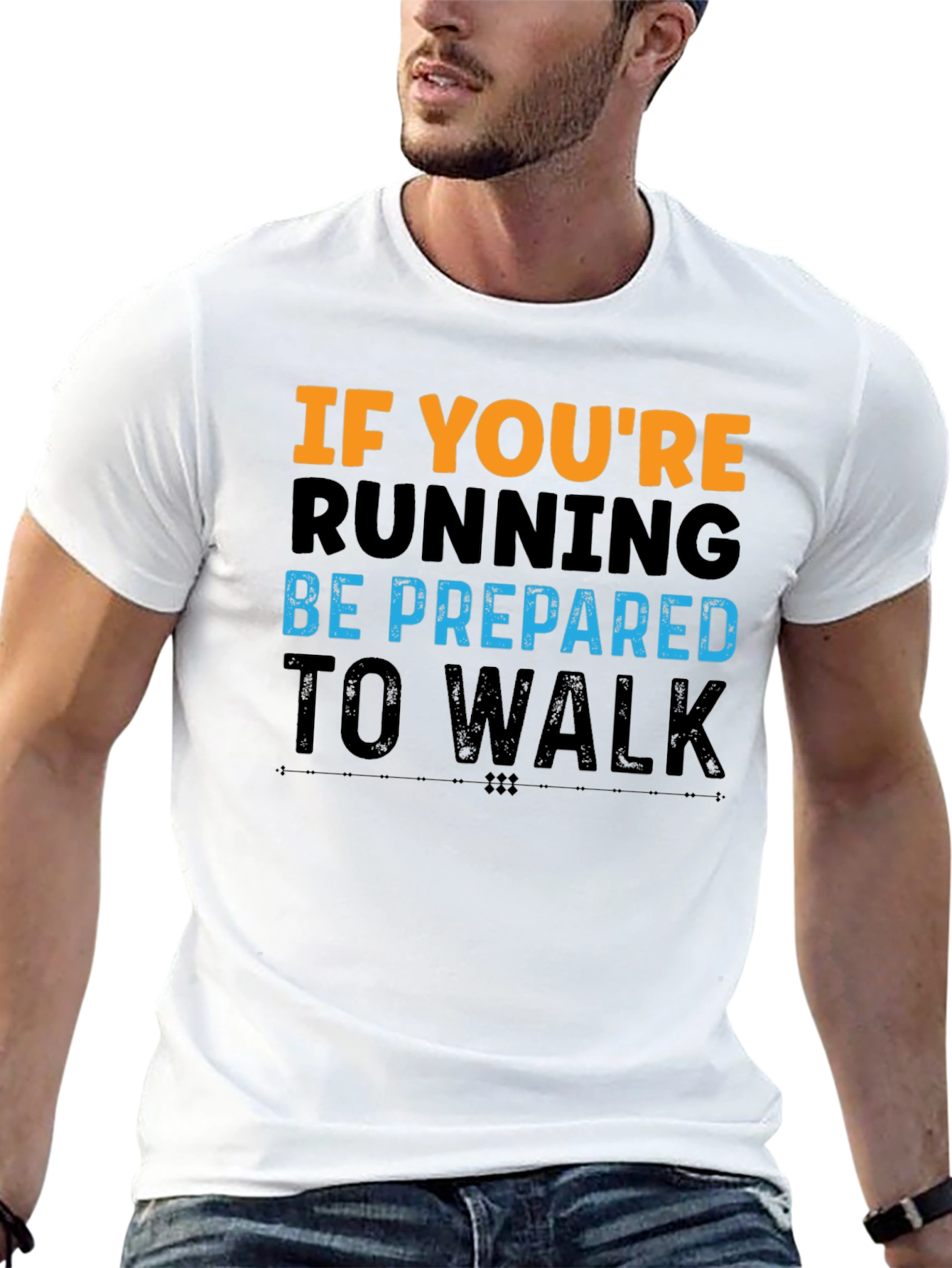 Running To Walk Graphic Tee