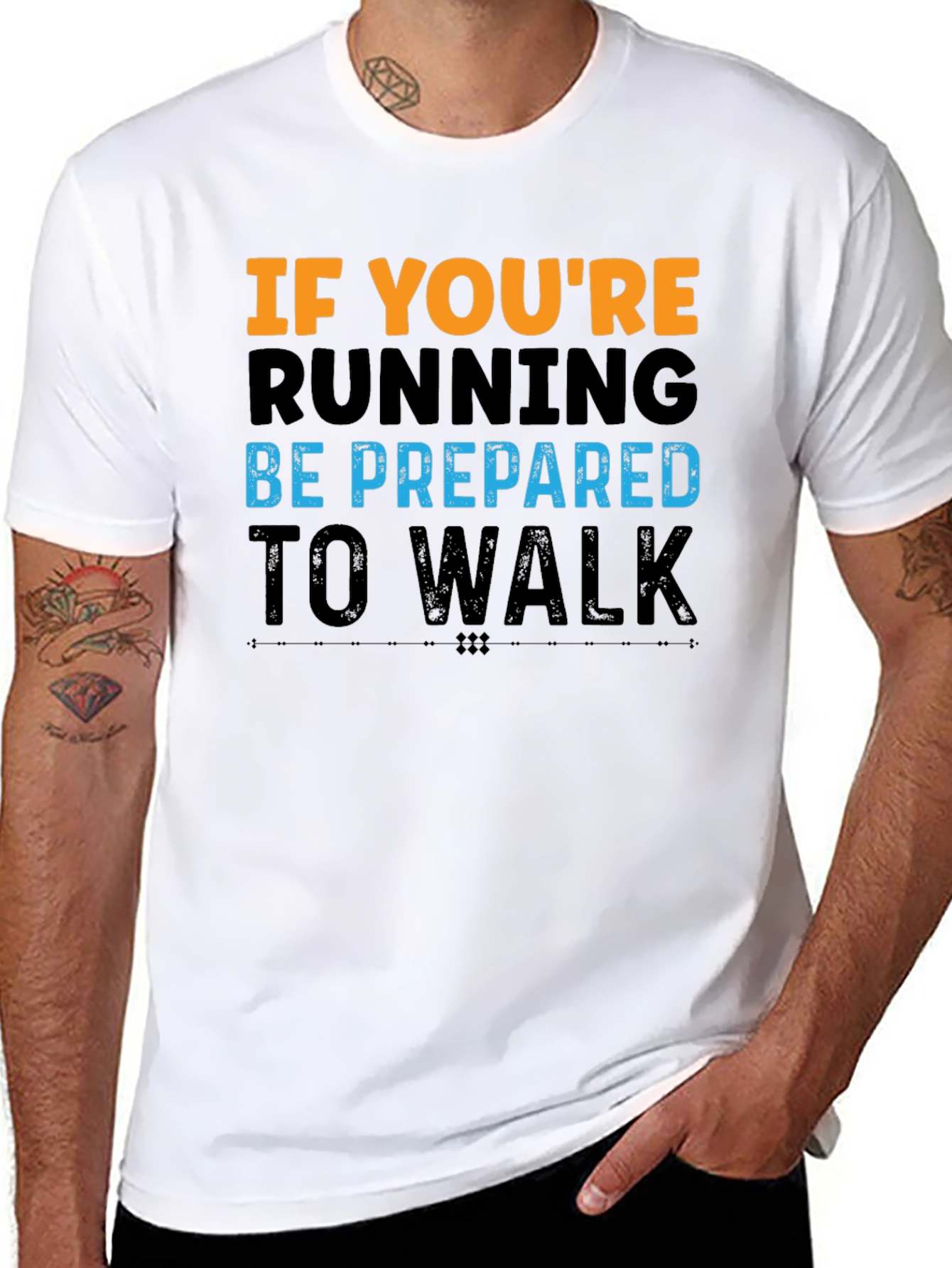 Running To Walk Graphic Tee