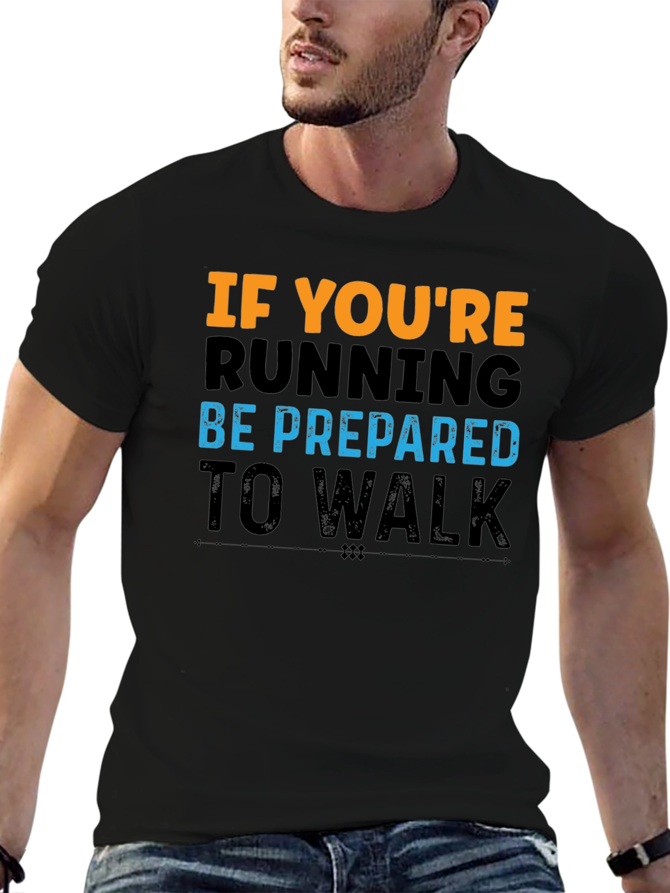 Running To Walk Graphic Tee