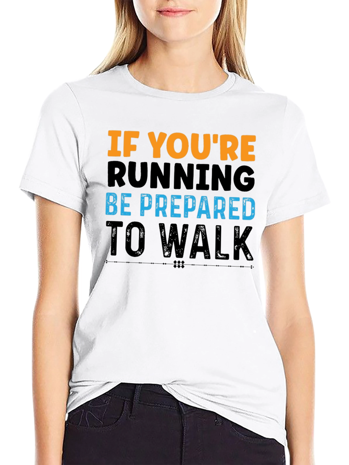 Running To Walk Graphic Tee