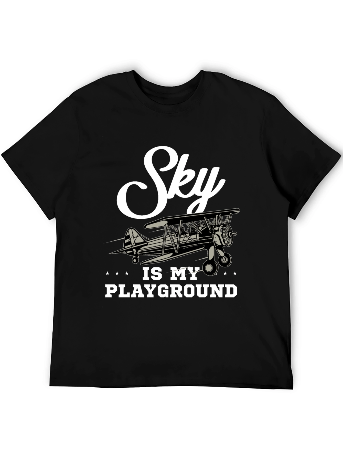 Sky is My Playground T-Shirt - Aviation Lover
