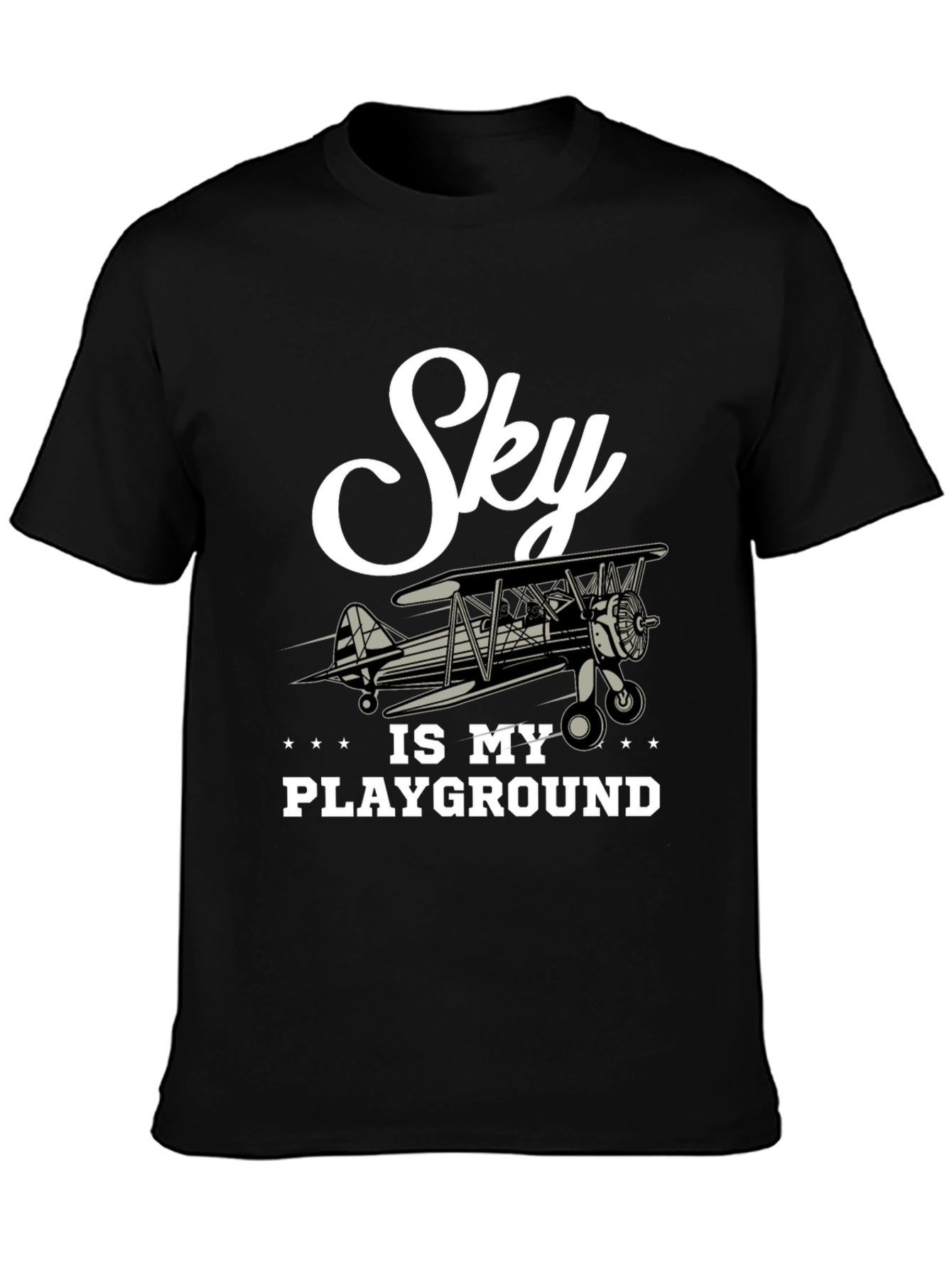 Sky is My Playground T-Shirt - Aviation Lover
