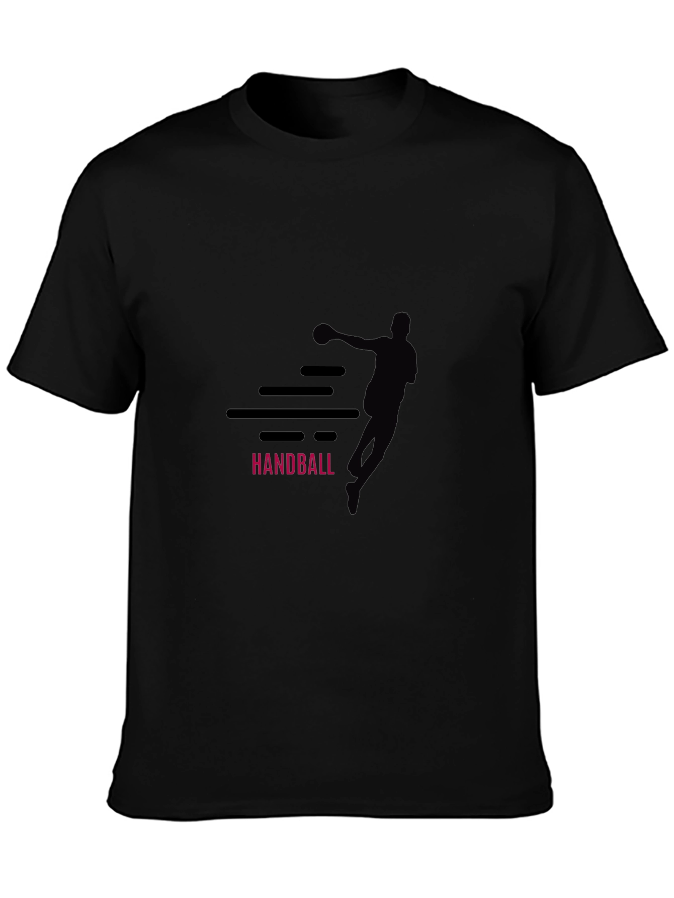 Handball Player Graphic T-Shirt - Sporty Design