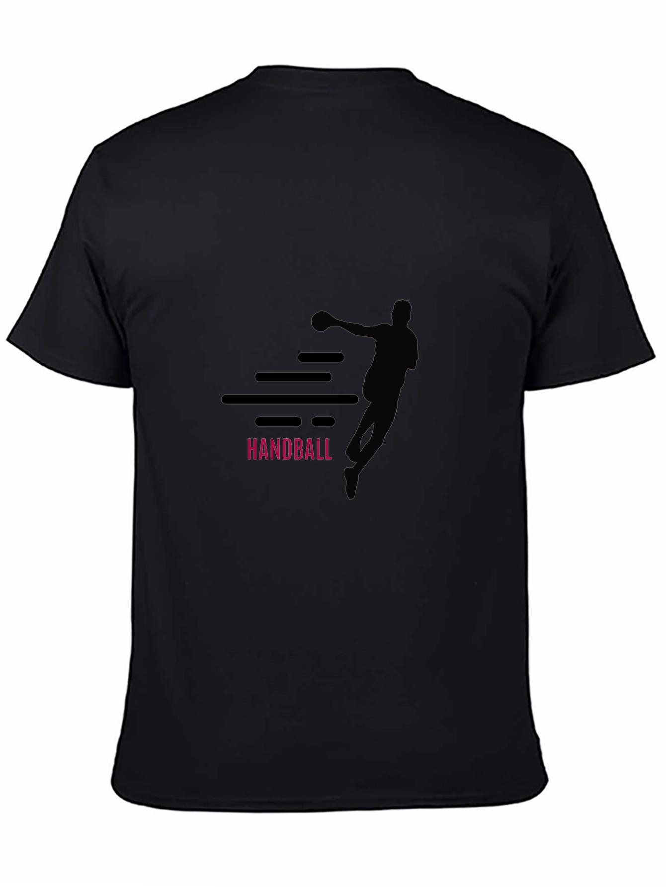 Handball Player Graphic T-Shirt - Sporty Design