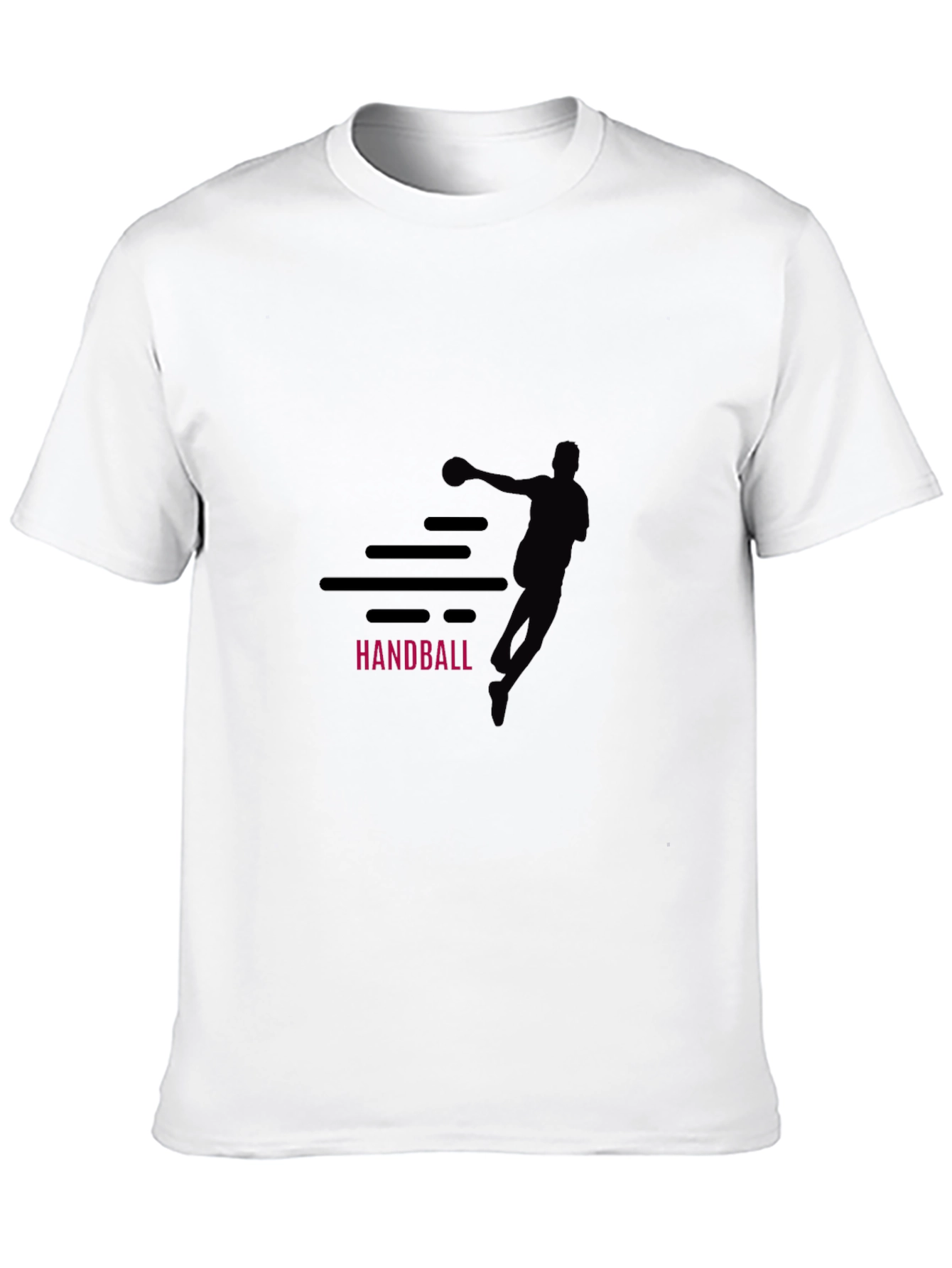 Handball Player Graphic T-Shirt - Sporty Design