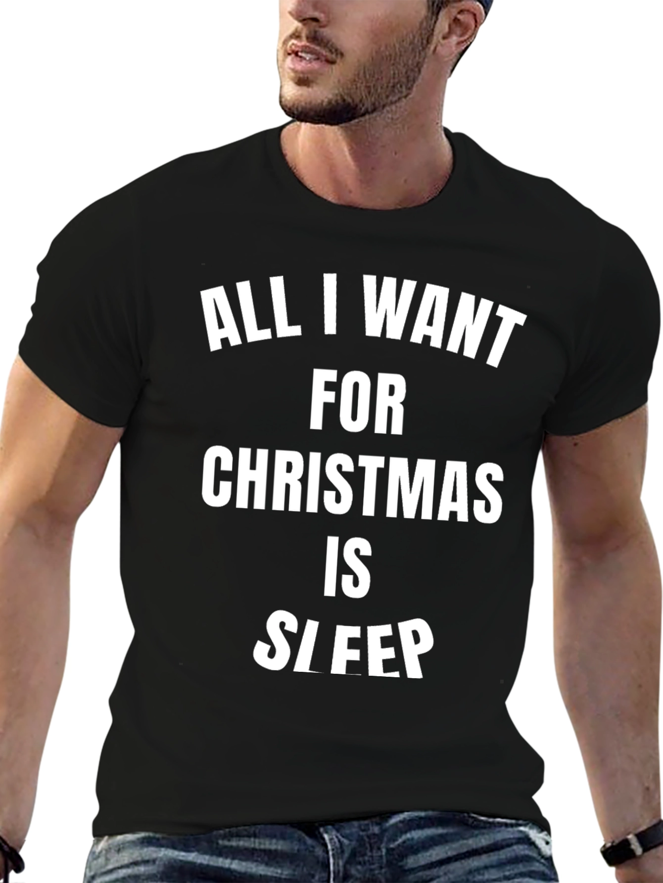 All I Want For Christmas Is Sleep T-Shirt